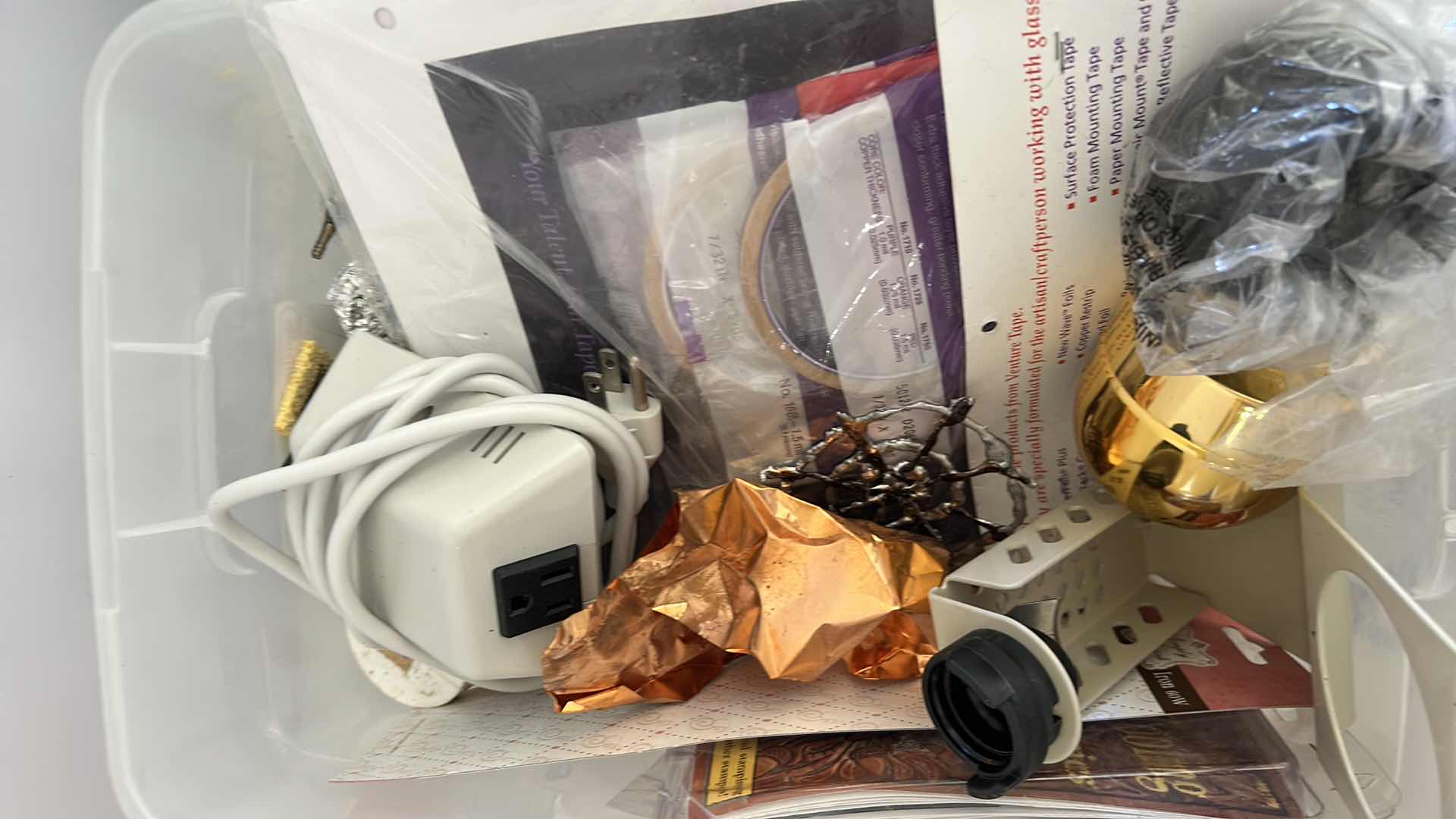 Photo 1 of 2- PLASTIC CONTAINERS SOLDERING IRON CRAFT SUPPLIES