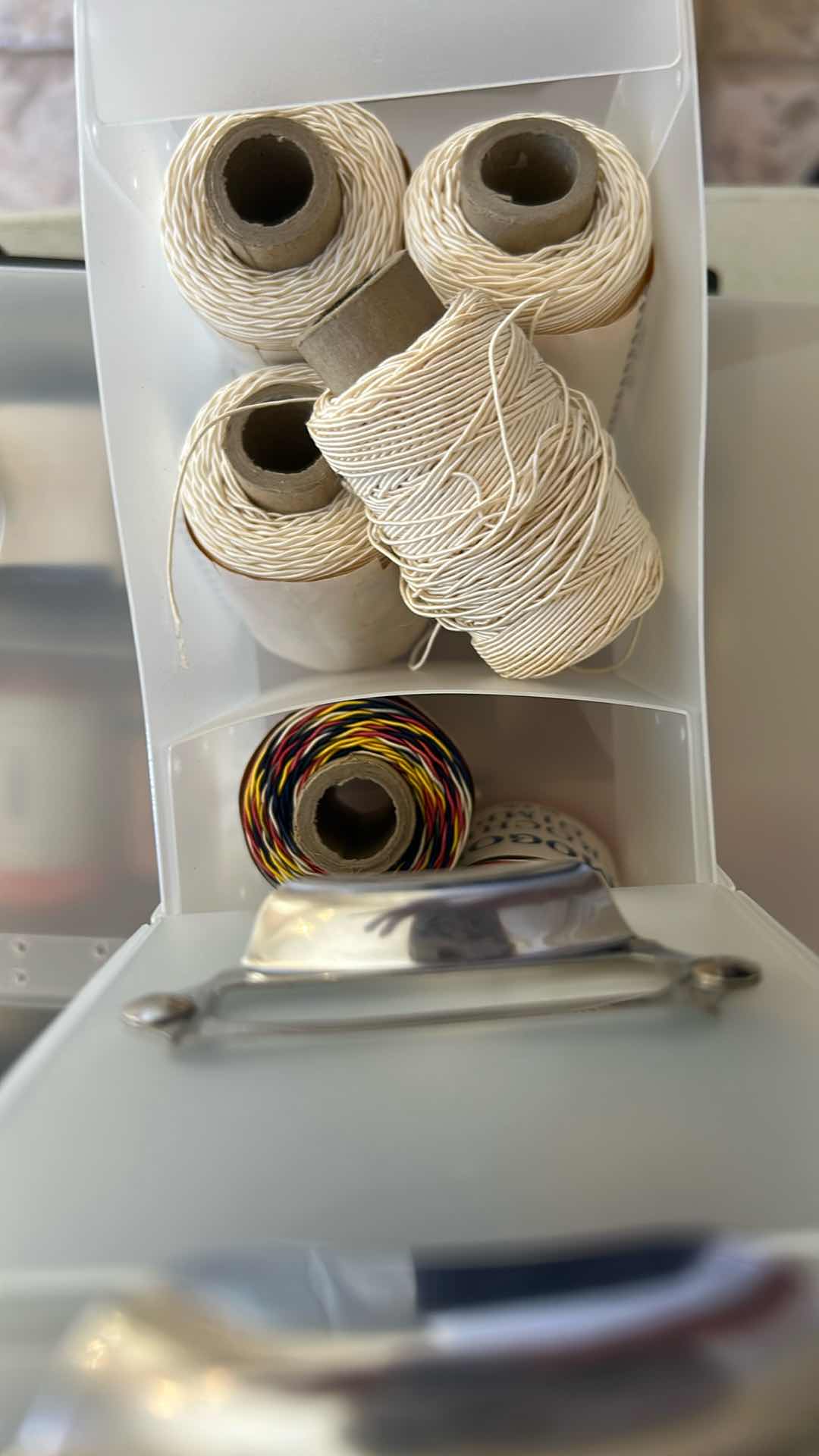 Photo 1 of 6- PLASTIC CONTAINERS CRAFT SUPPLIES