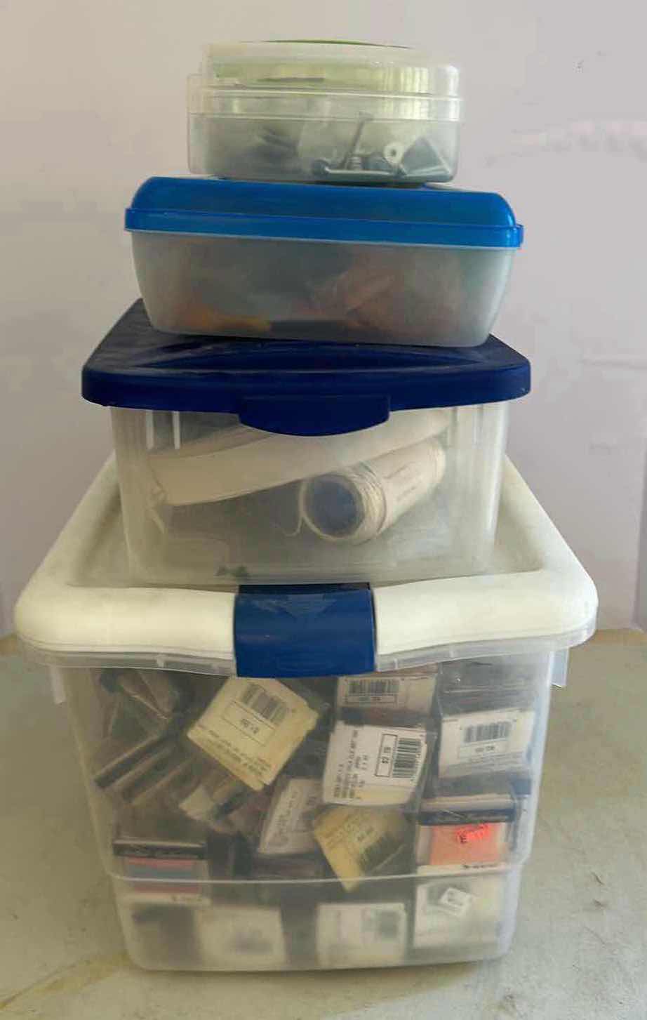 Photo 1 of 4- PLASTIC CONTAINERS THREAD