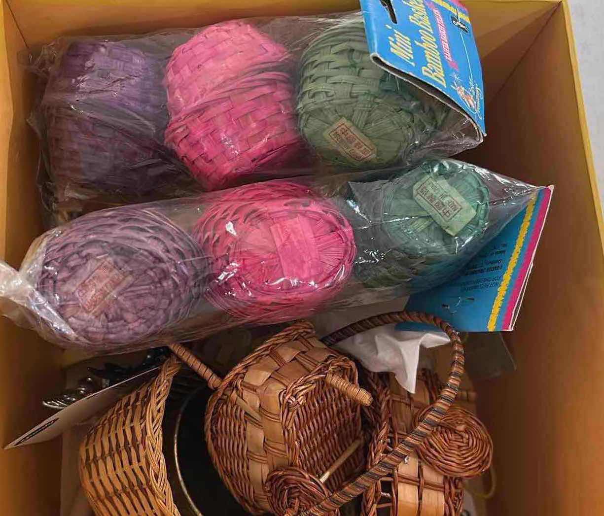 Photo 1 of 3 CONTAINERS ASSORTED YARN