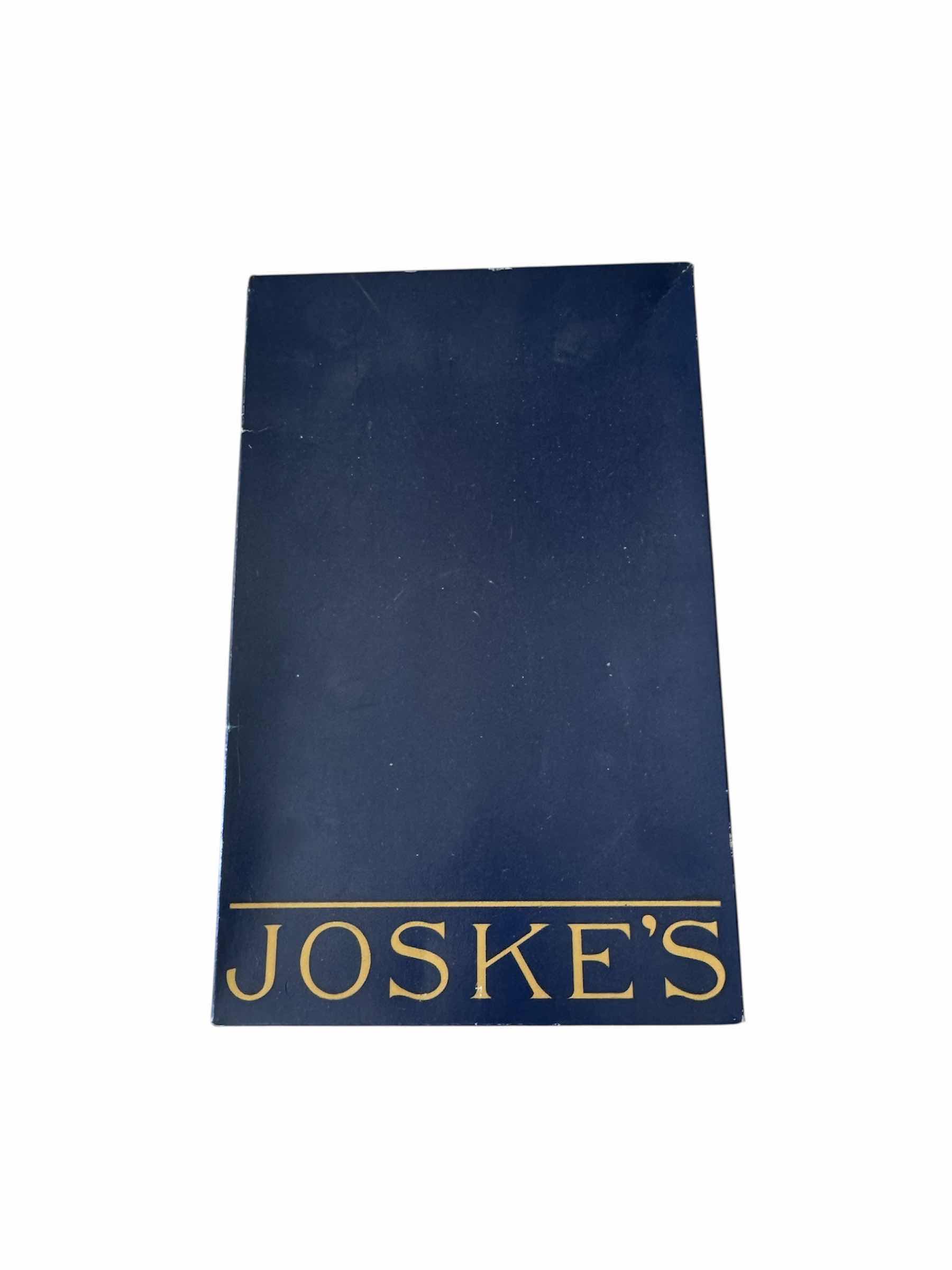 Photo 1 of VINTAGE LEATHER BRIEFCASE BAG BY JOSKE’S, DEEP RED 17” X 3” X H11”