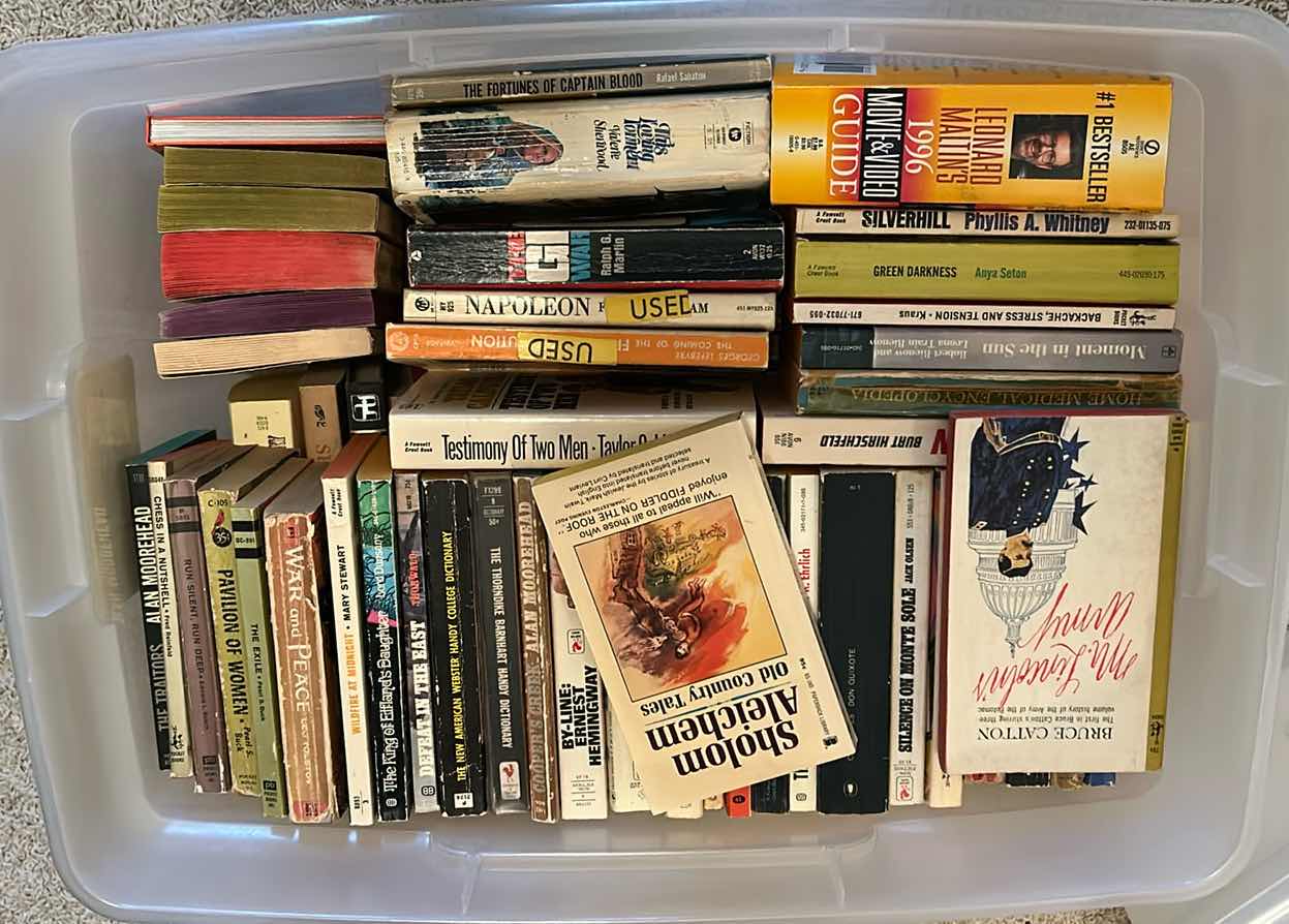 Photo 1 of ASSORTMENT OF PAPERBACKS