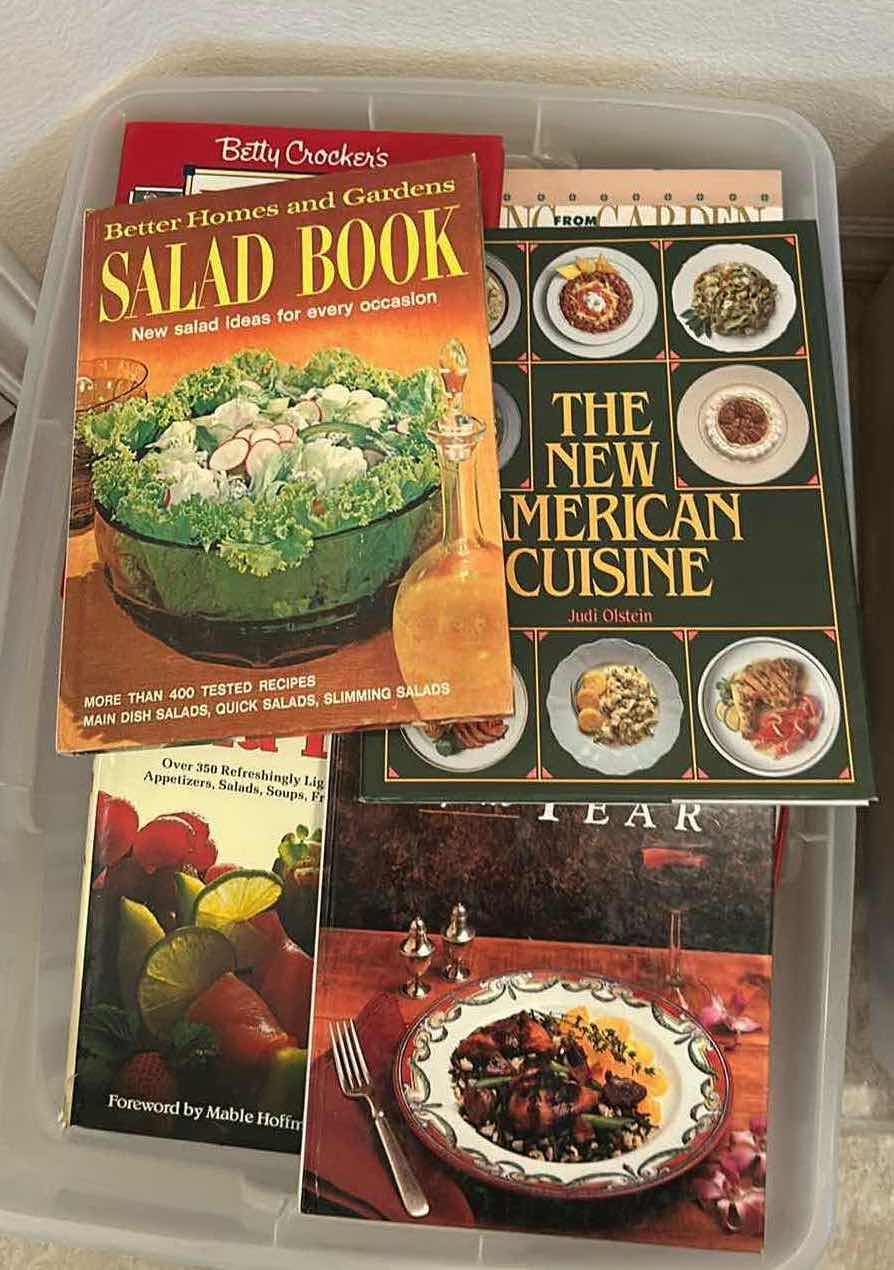 Photo 1 of ASSORTMENT OF COOKBOOKS