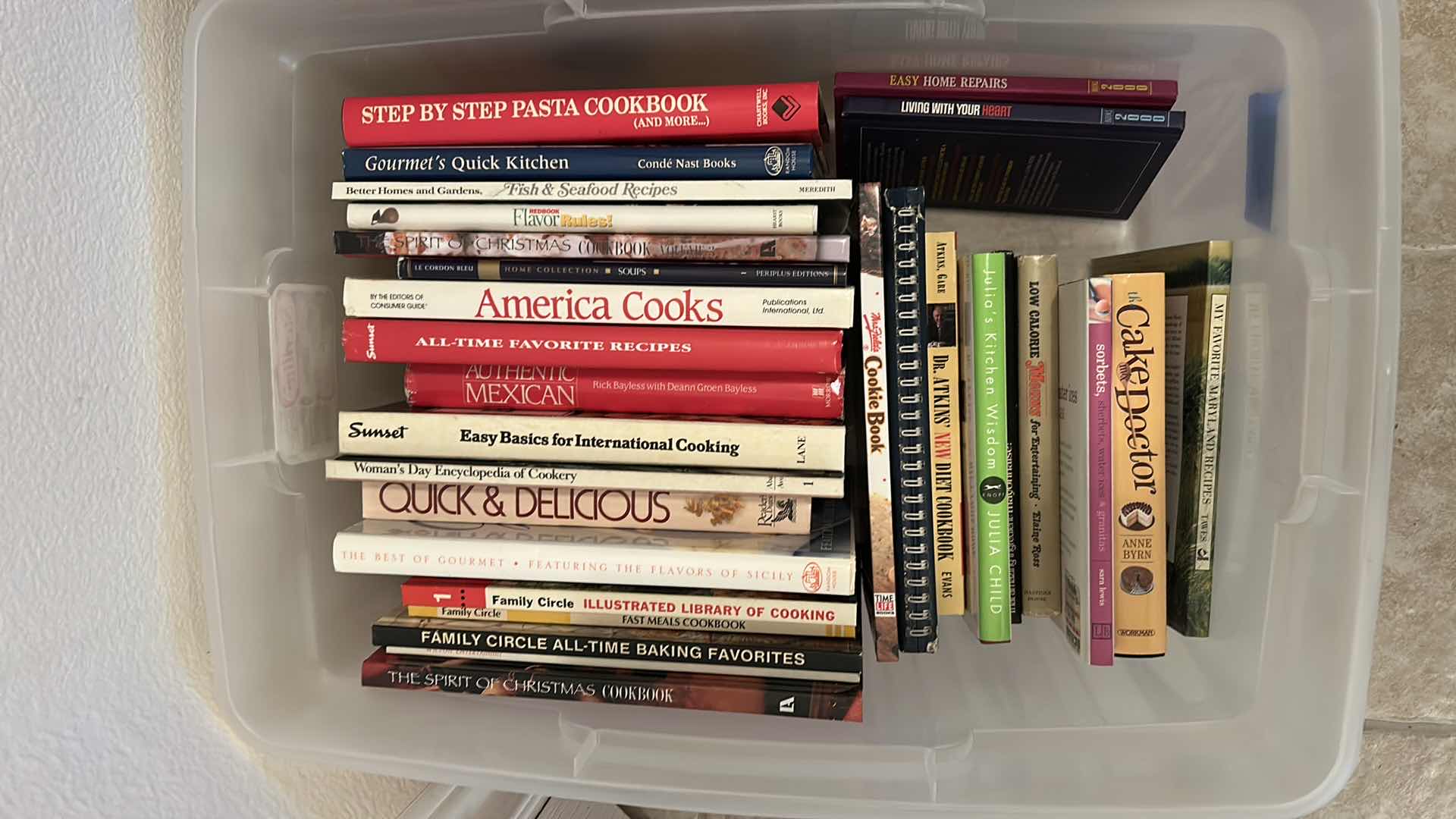 Photo 1 of ASSORTMENT OF COOKBOOKS