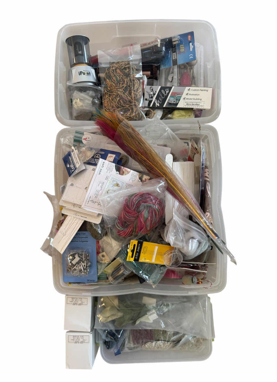 Photo 1 of ASSORTMENT OF CRAFTING SUPPLIES