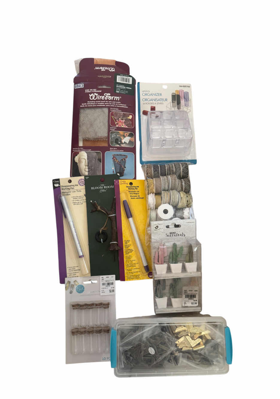 Photo 1 of ASSORTMENT OF CRAFTING SUPPLIES