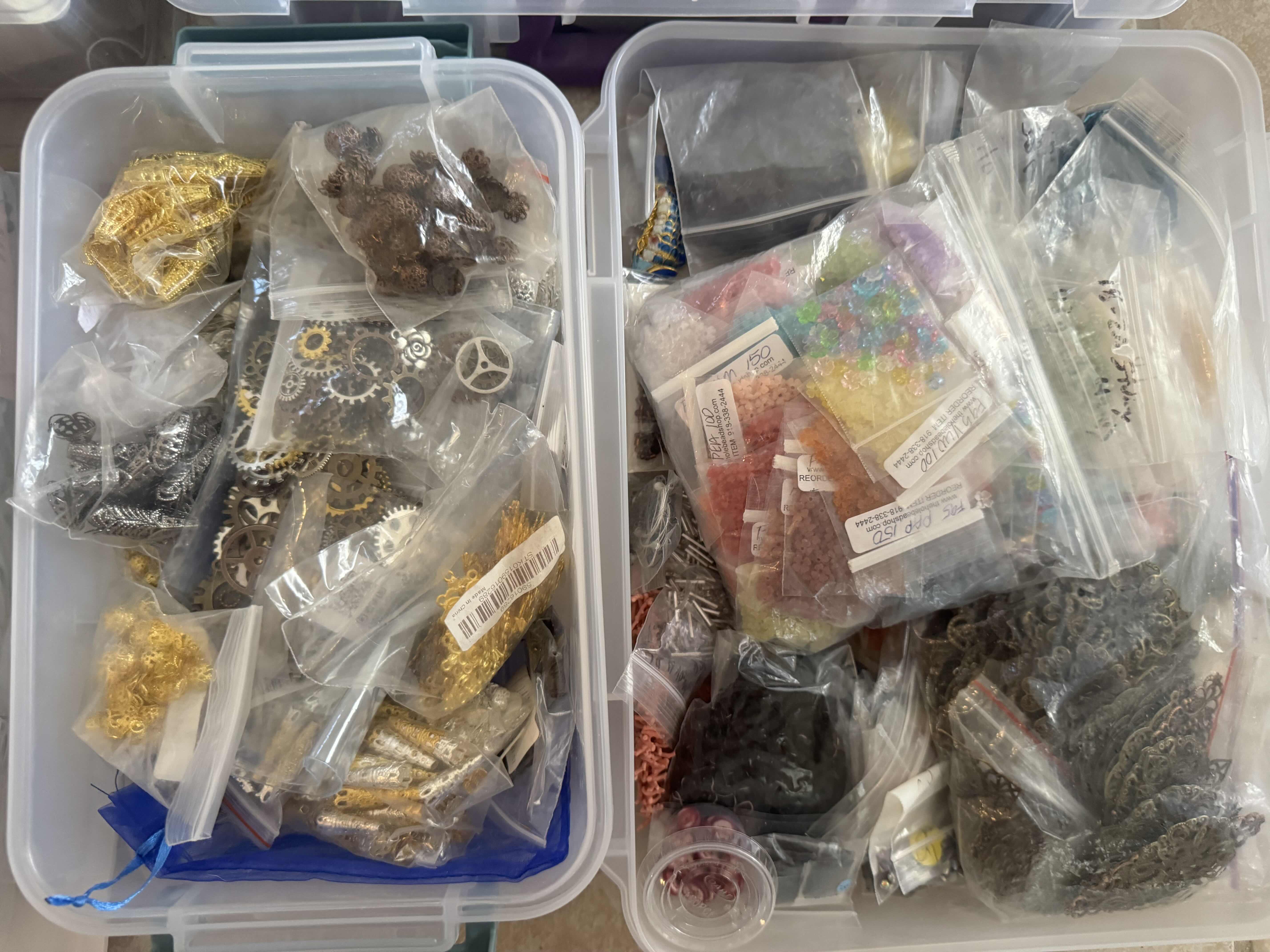 Photo 1 of ASSORTMENT OF CRAFTING SUPPLIES