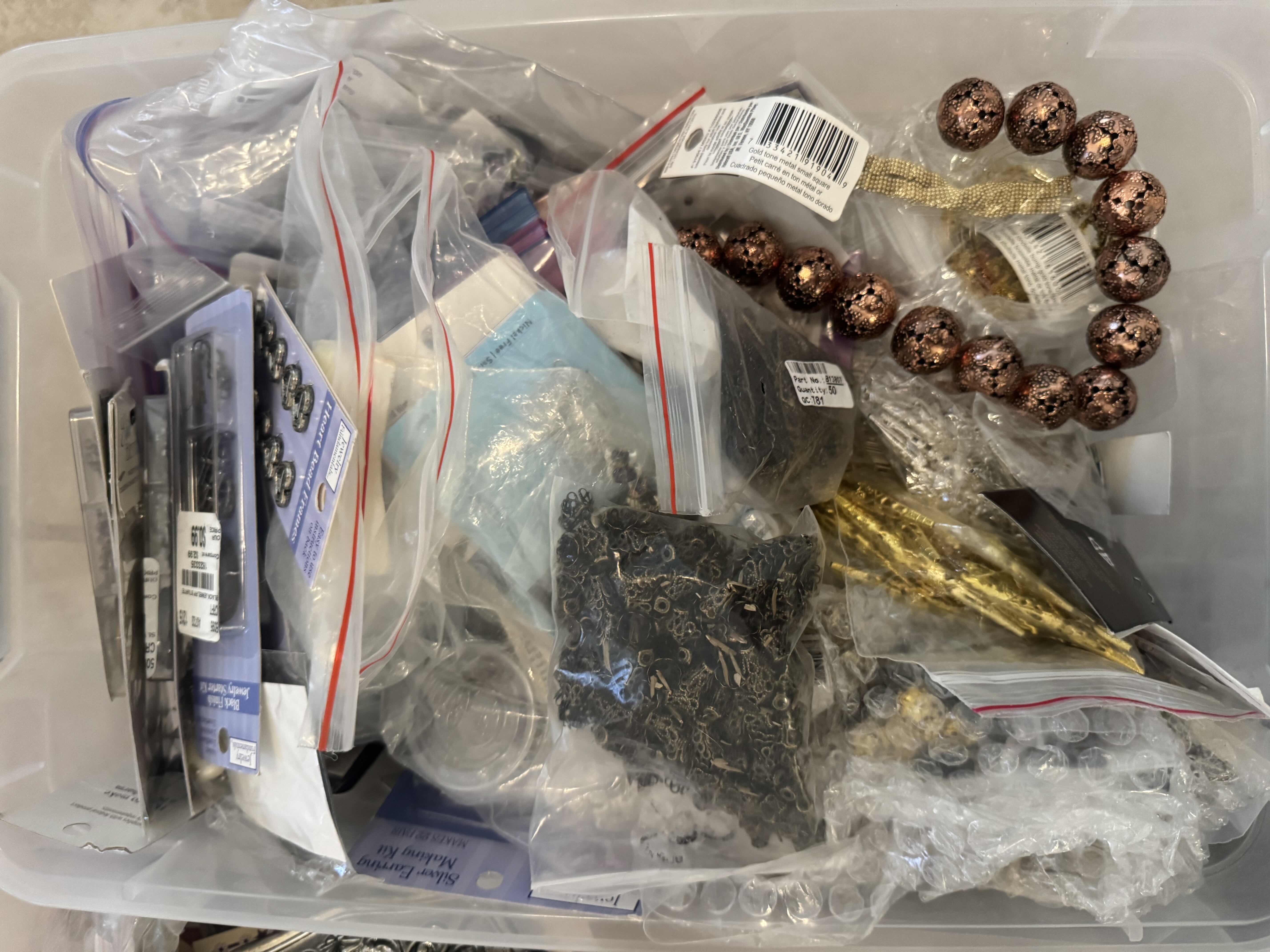 Photo 1 of ASSORTMENT OF CRAFTING SUPPLIES