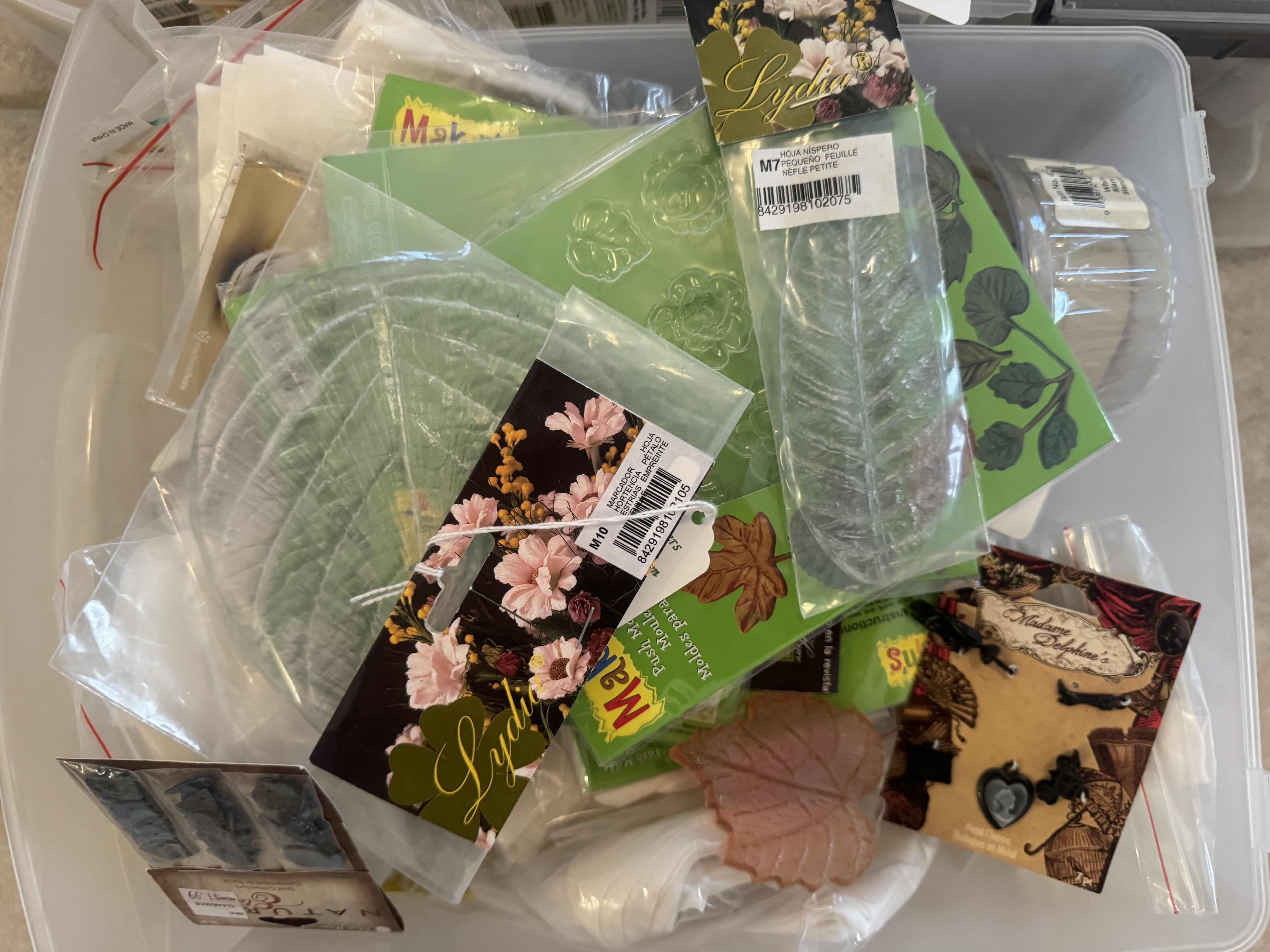 Photo 1 of ASSORTMENT OF CRAFTING SUPPLIES
