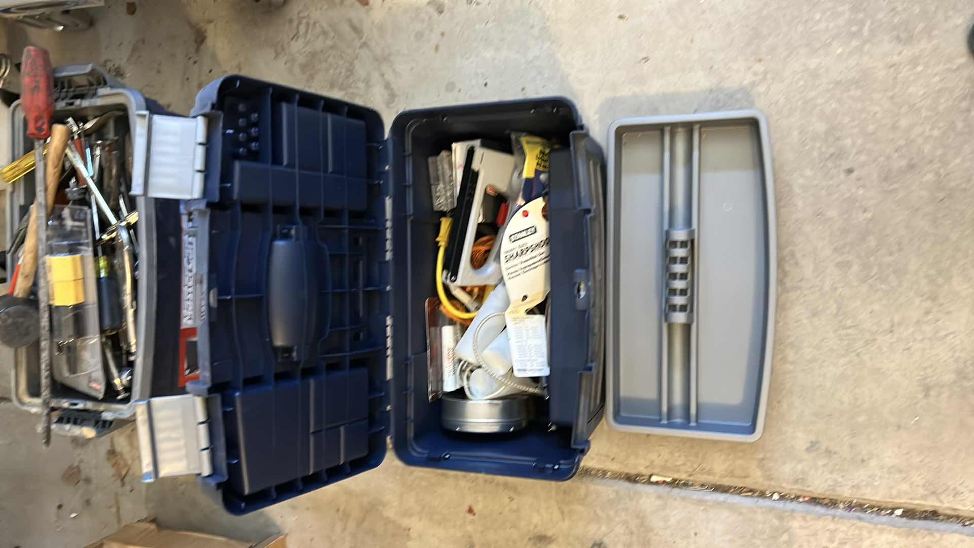 Photo 1 of ASSORTMENT OF TOOLS E TOOL BOX