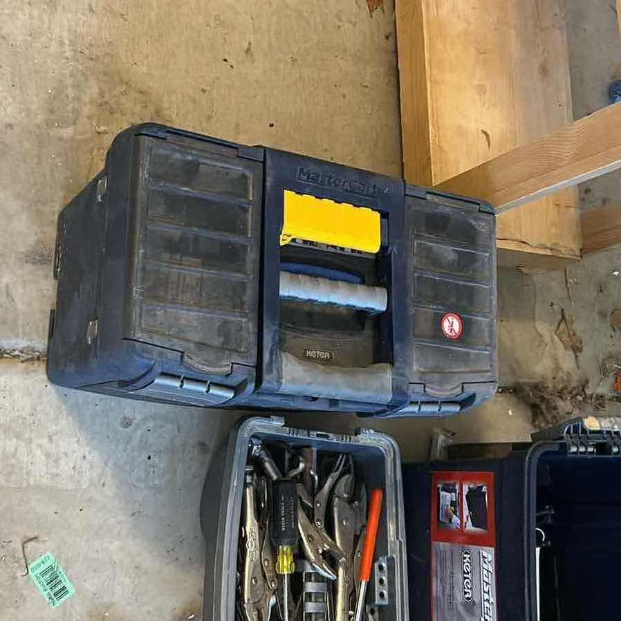 Photo 1 of ASSORTMENT OF TOOLS E TOOL BOX