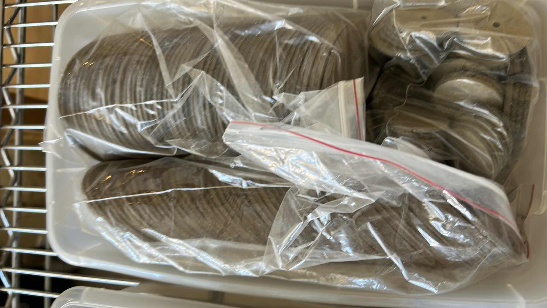 Photo 1 of 3- PLASTIC CONTAINERS SCRATCH PADS NUTS AND BOLTS