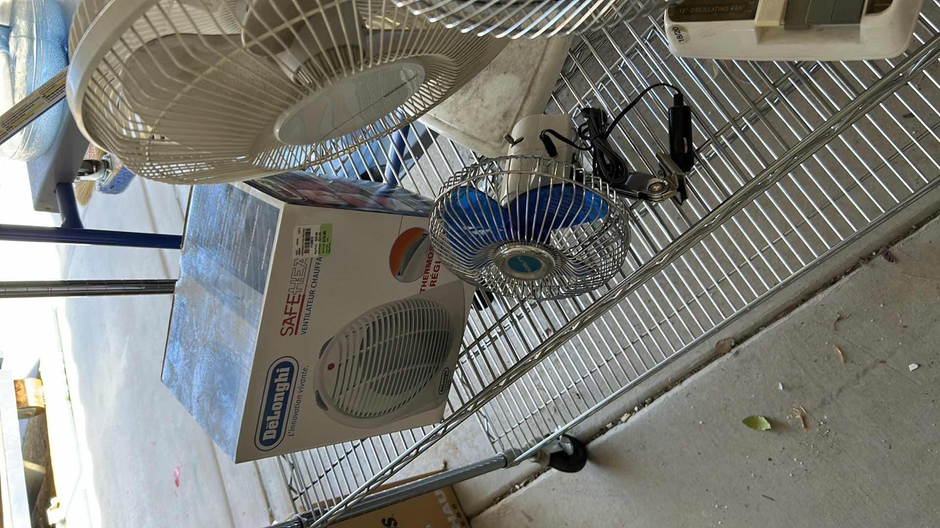 Photo 1 of 3-ASSORTED FANS 1 SAFE HEAT