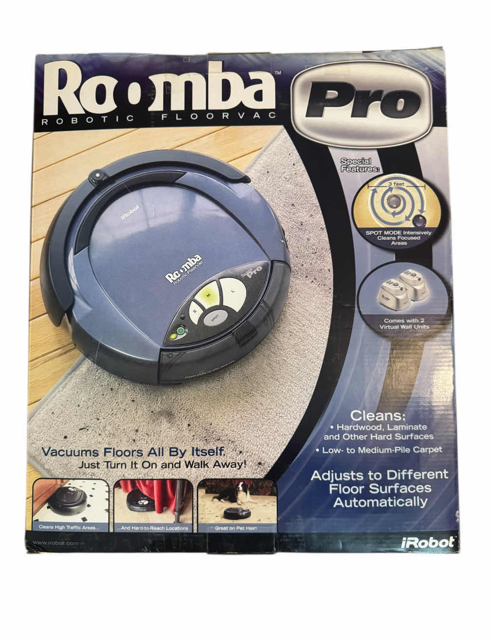 Photo 1 of ROOMBA PRO ROBOTIC FLOOR VACUUM BY IROBOT