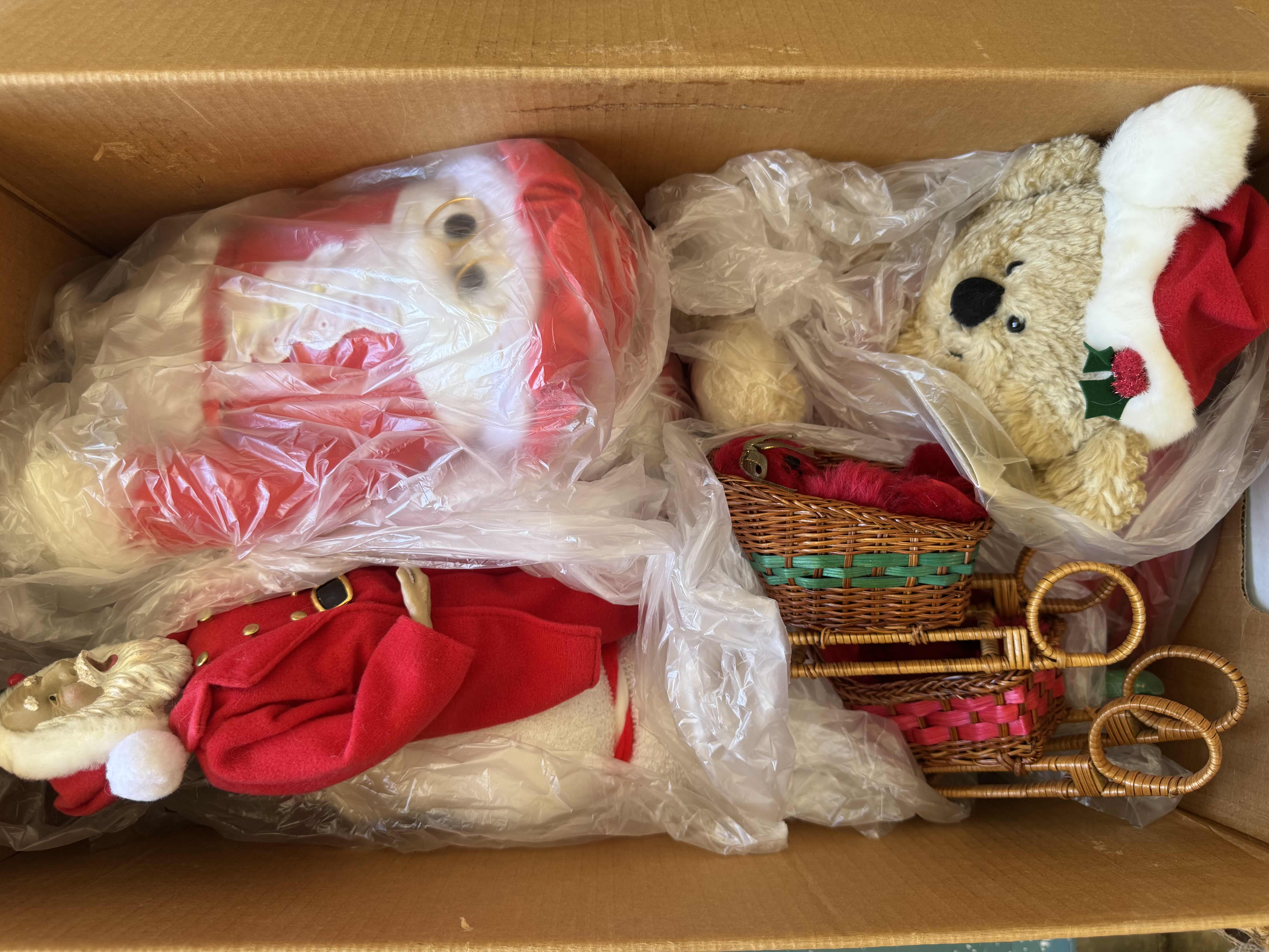 Photo 1 of ASSORTMENT OF CHRISTMAS DECORATIONS