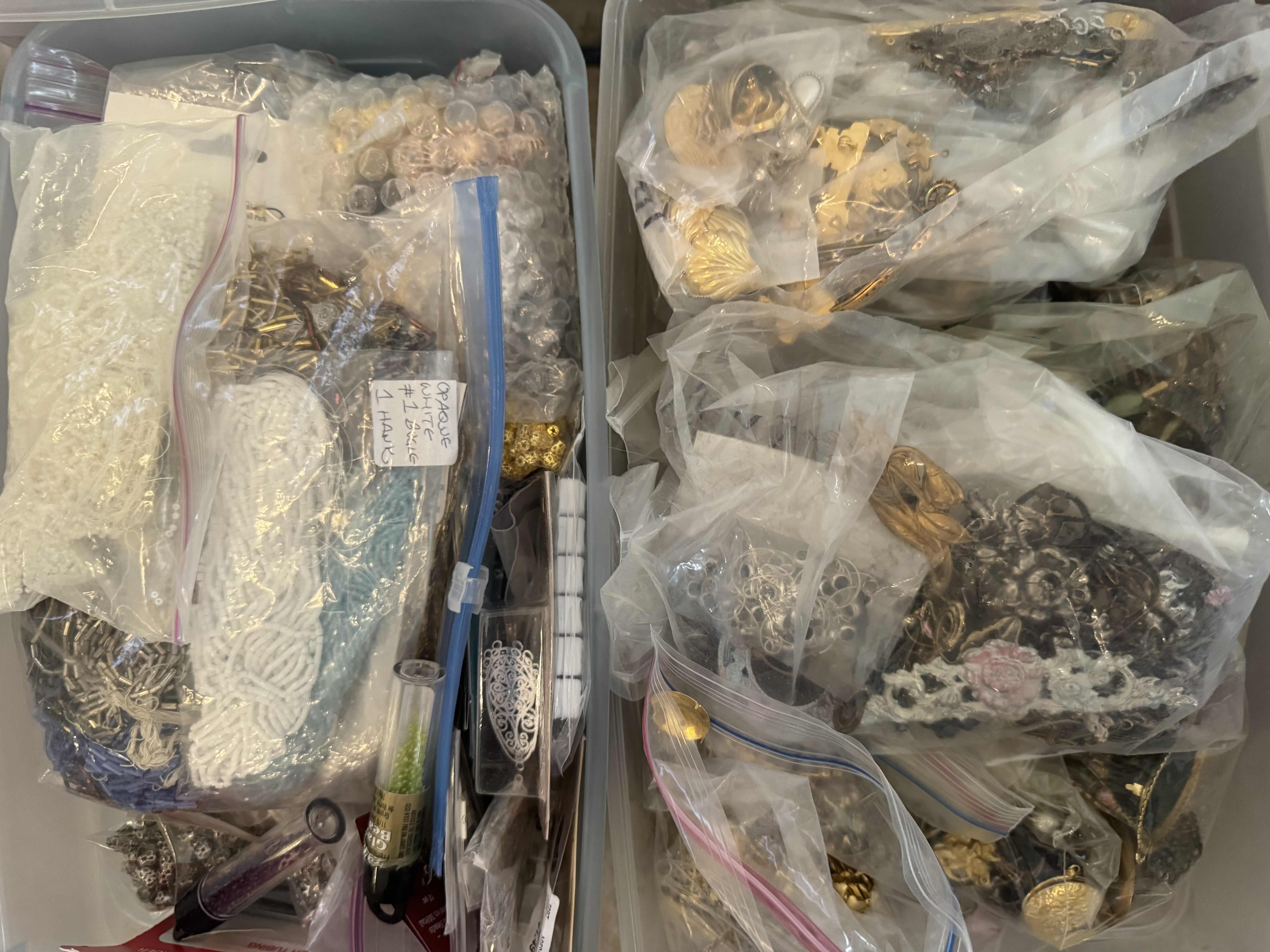 Photo 1 of ASSORTMENT OF CRAFTING SUPPLIES