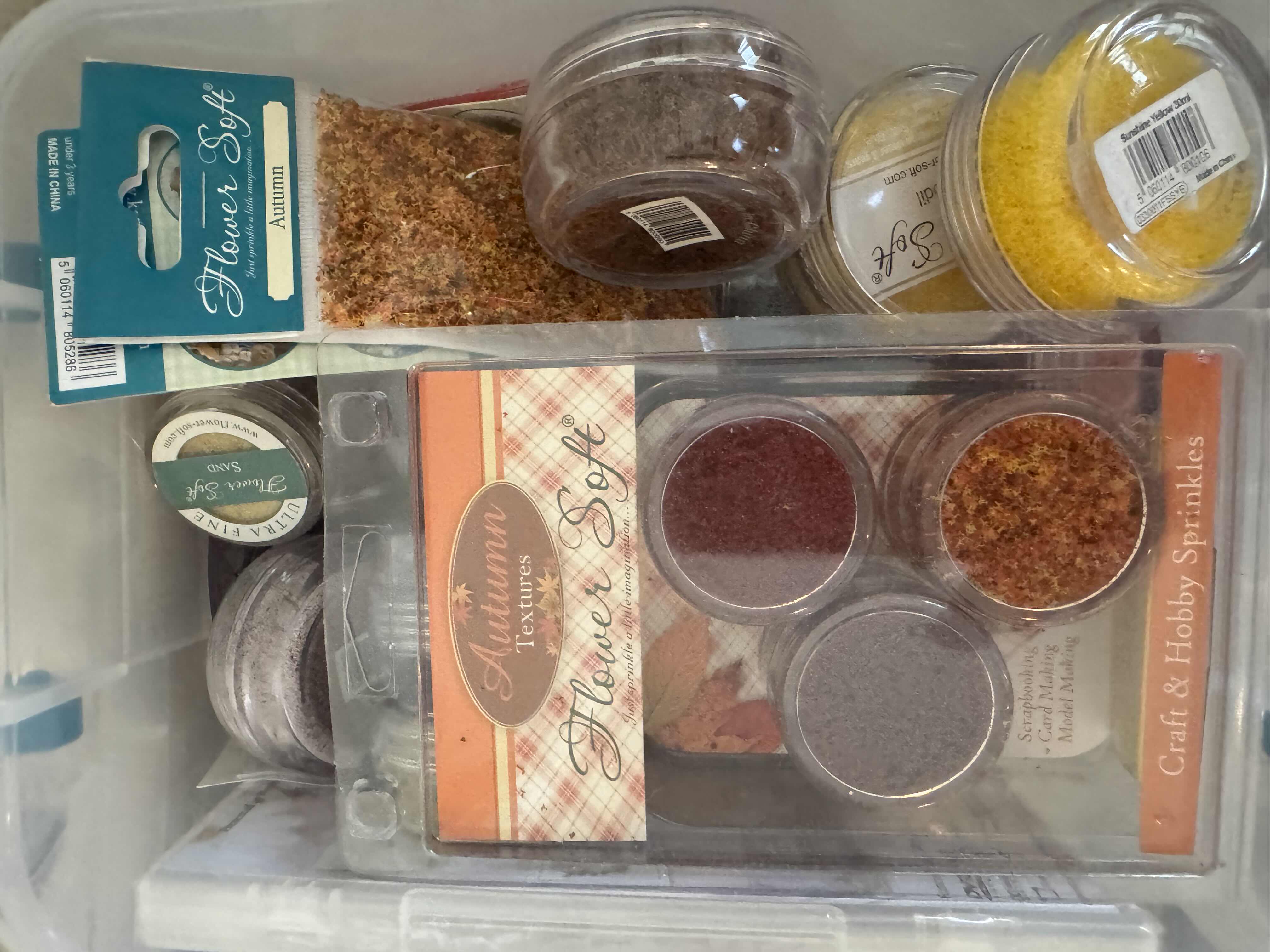 Photo 1 of ASSORTMENT OF CRAFTING SUPPLIES