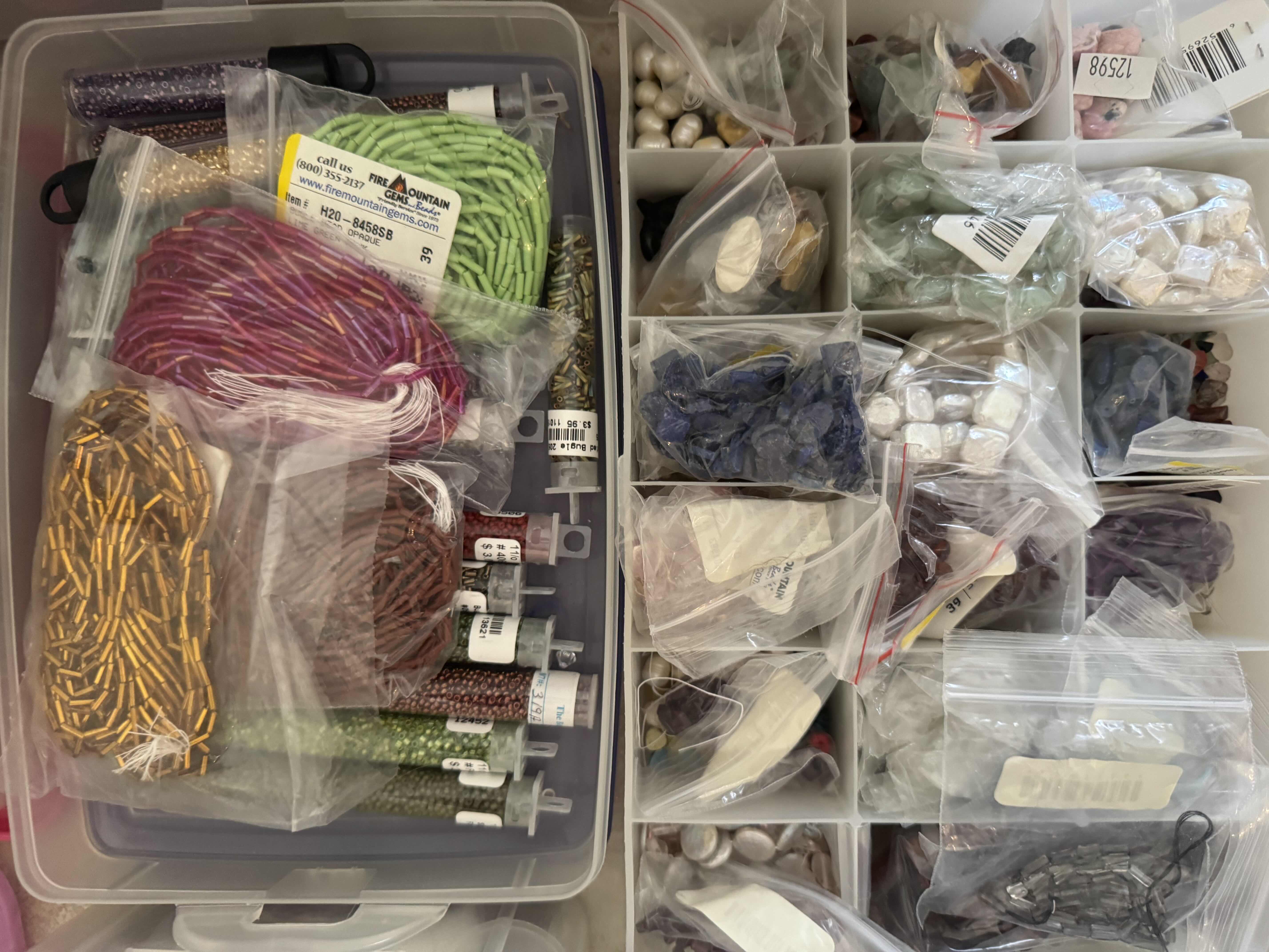 Photo 1 of ASSORTMENT OF CRAFTING SUPPLIES