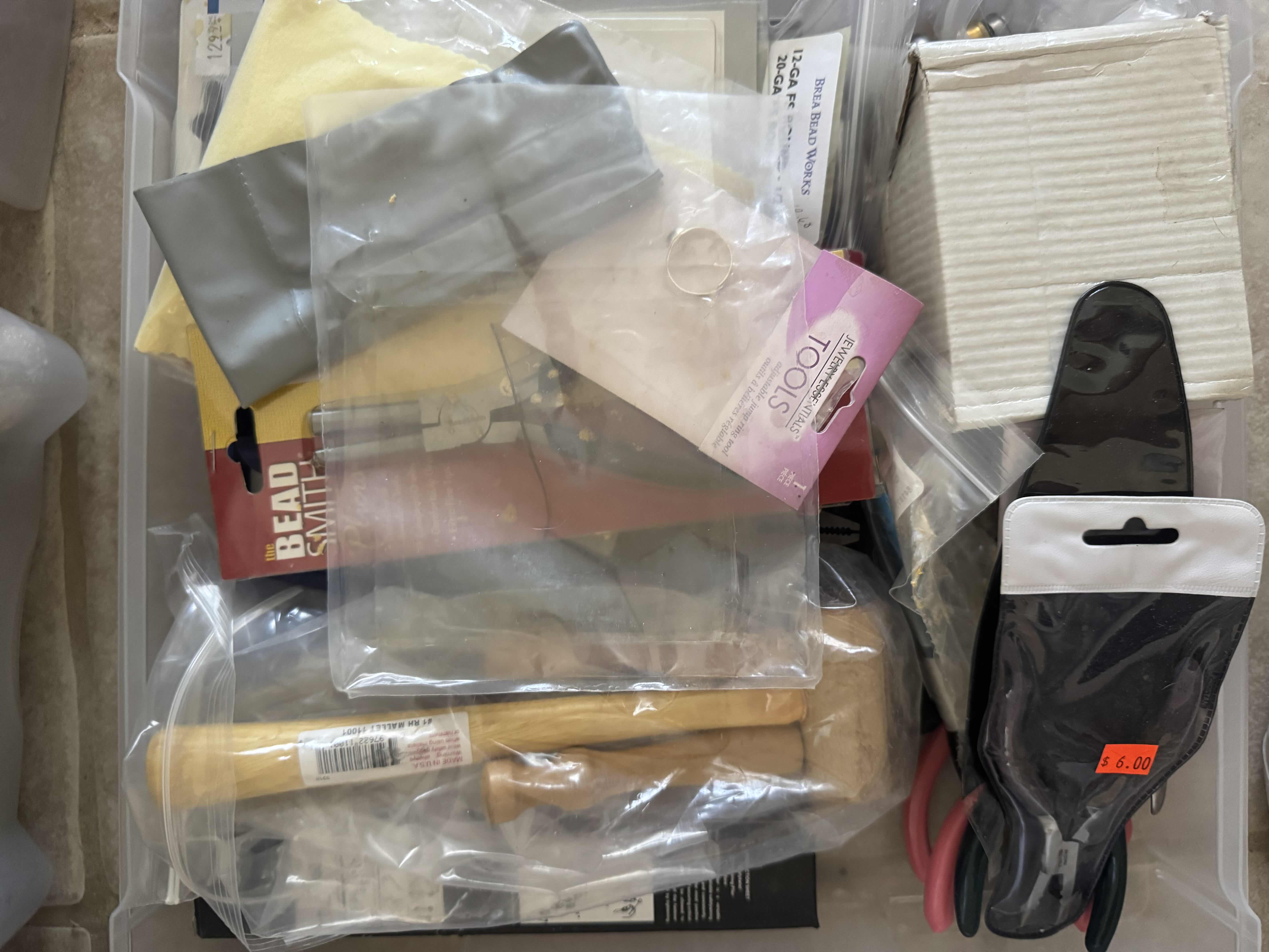 Photo 1 of ASSORTMENT OF CRAFTING SUPPLIES