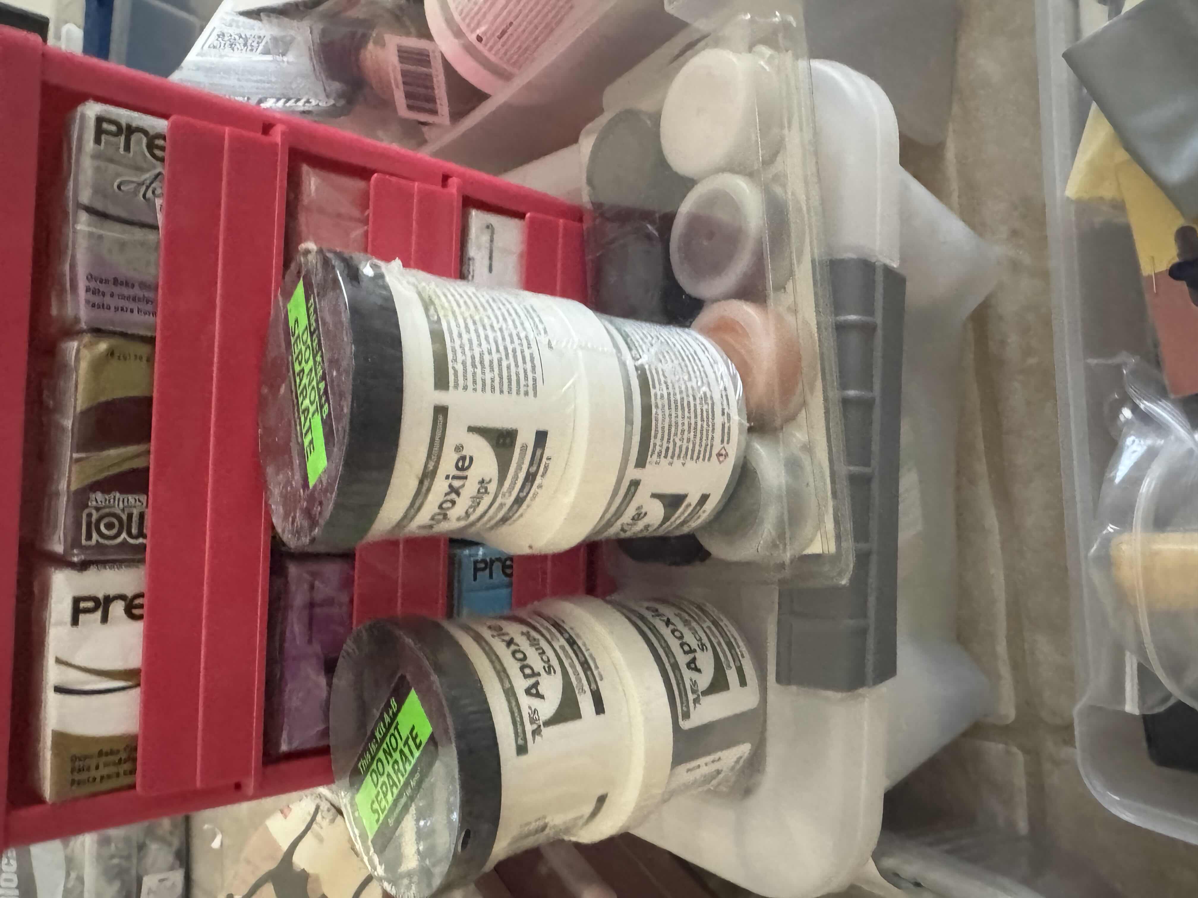 Photo 1 of ASSORTMENT OF CRAFTING SUPPLIES