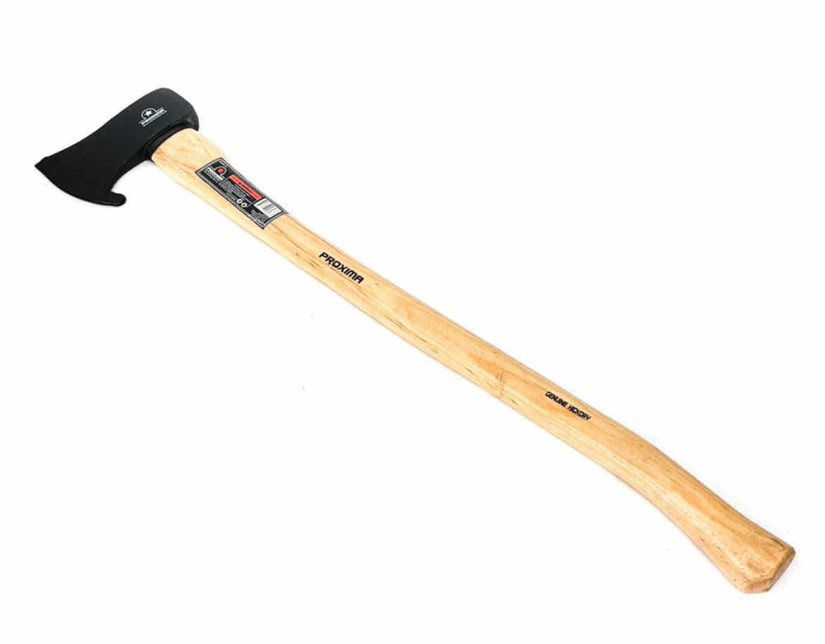 Photo 1 of NEW 2-PACK PROXIMA 3.5LBS 33” HICKORY WOOD HANDLE SINGLE BIT HIGH CARBON STEEL AXE