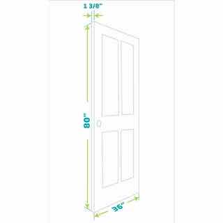 Photo 1 of NEW EIGHT DOORS WHITE FINISH SOLID CORE SINGLE GLASS DOOR SLAB 30” X 80”