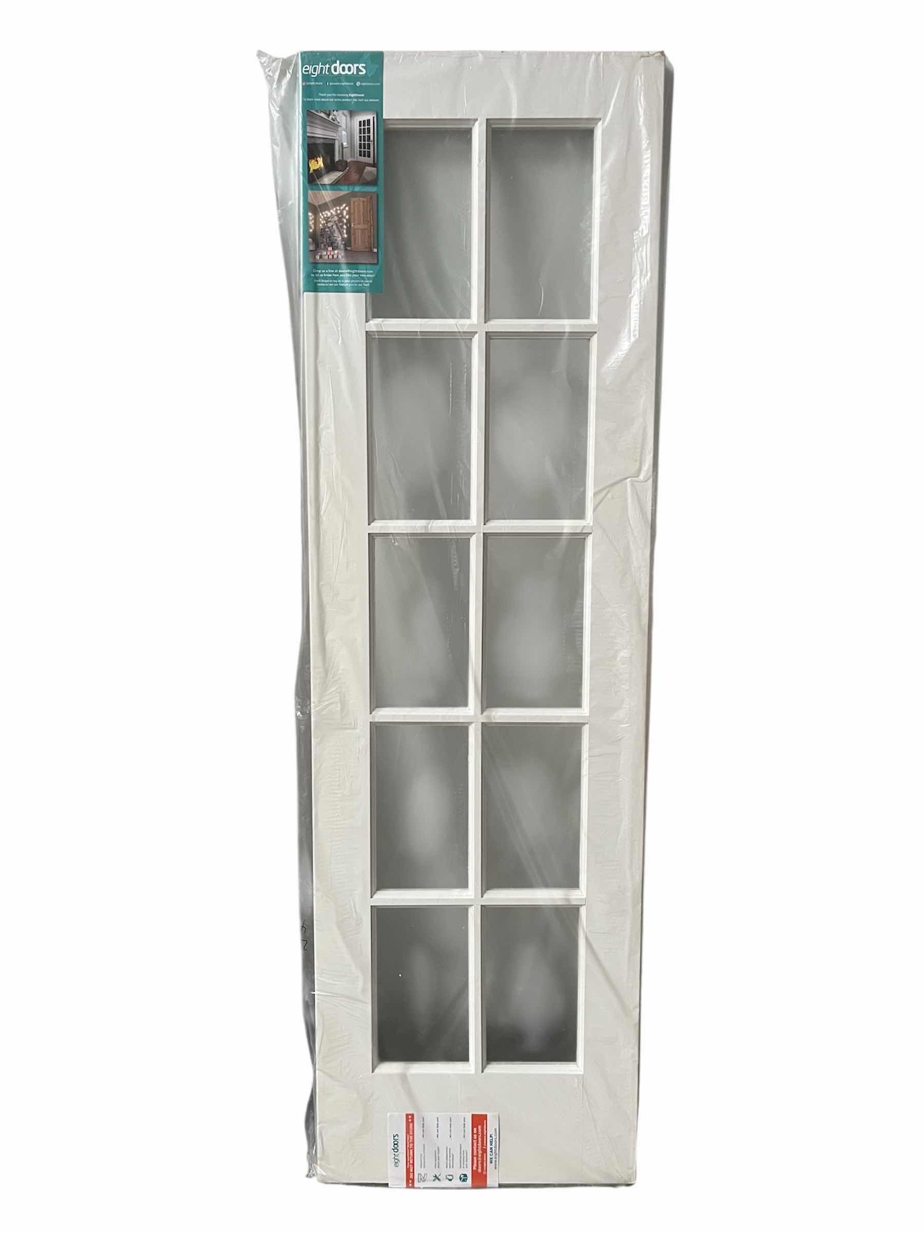 Photo 1 of NEW EIGHT DOORS WHITE FINISH FRENCH DOOR SLAB 24” X 80”