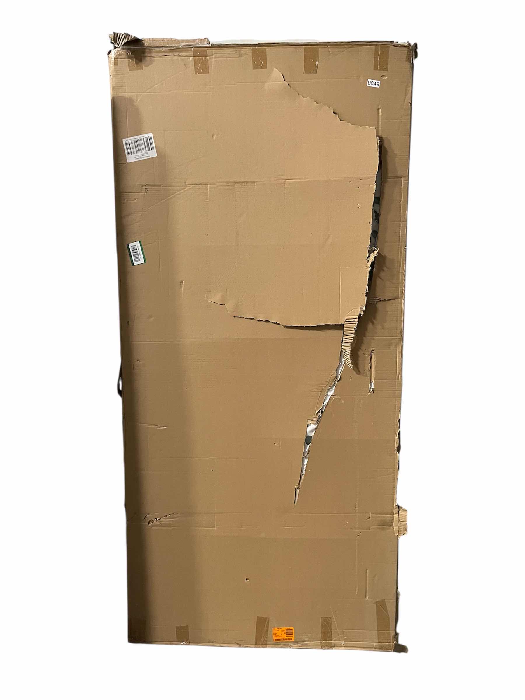 Photo 1 of PINE CRAFT ICE GLASS SLIDING BARN DOOR 38” X 81” 1002075362