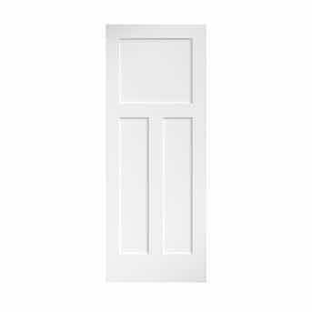 Photo 1 of NEW EIGHT DOORS WHITE FINISH 3-PANEL SQUARE SOLID CORE DOOR SLAB 28” X 80”