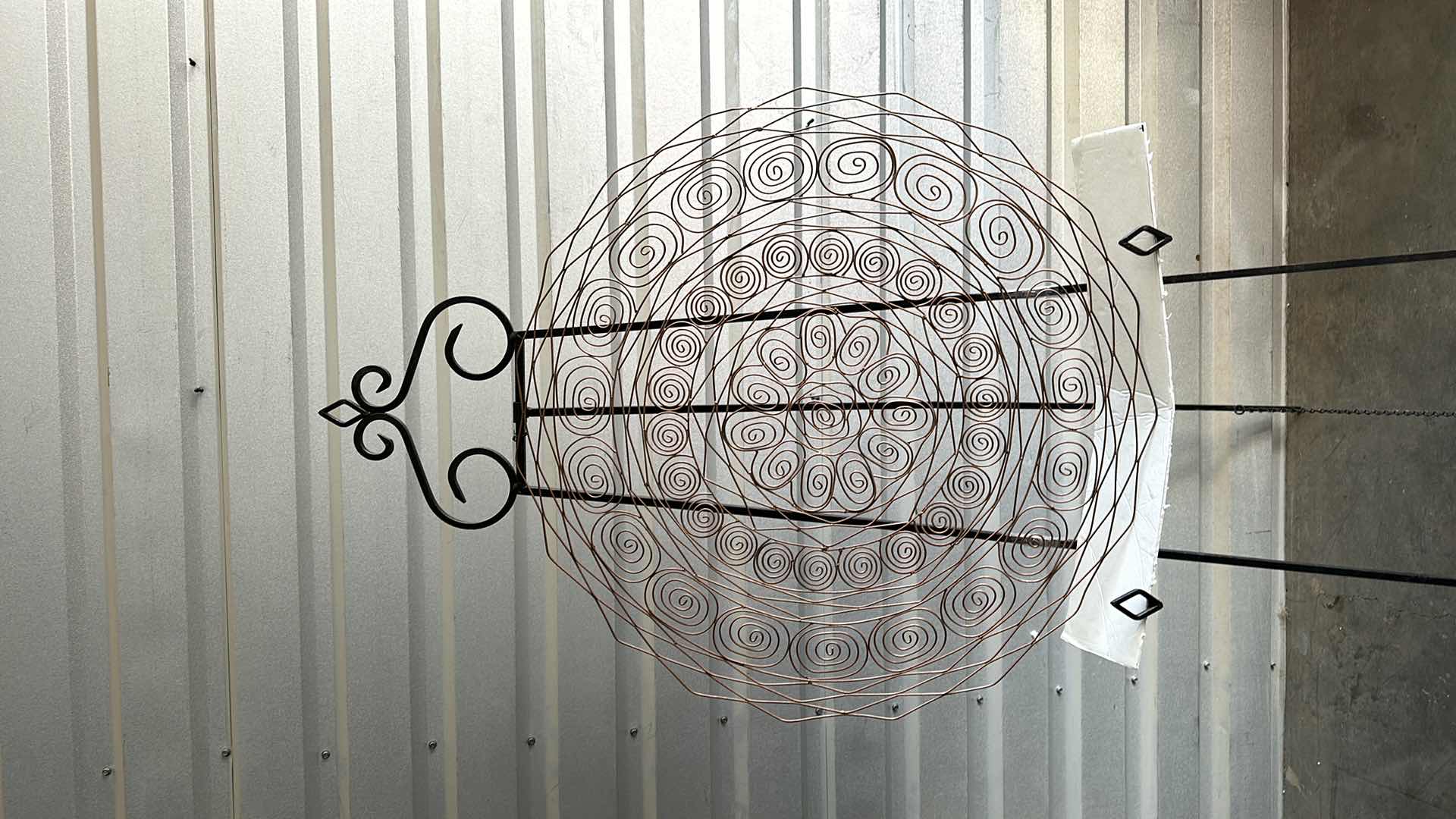 Photo 4 of HOME DECOR WALL ART WROUGHT IRON TWO PIECES