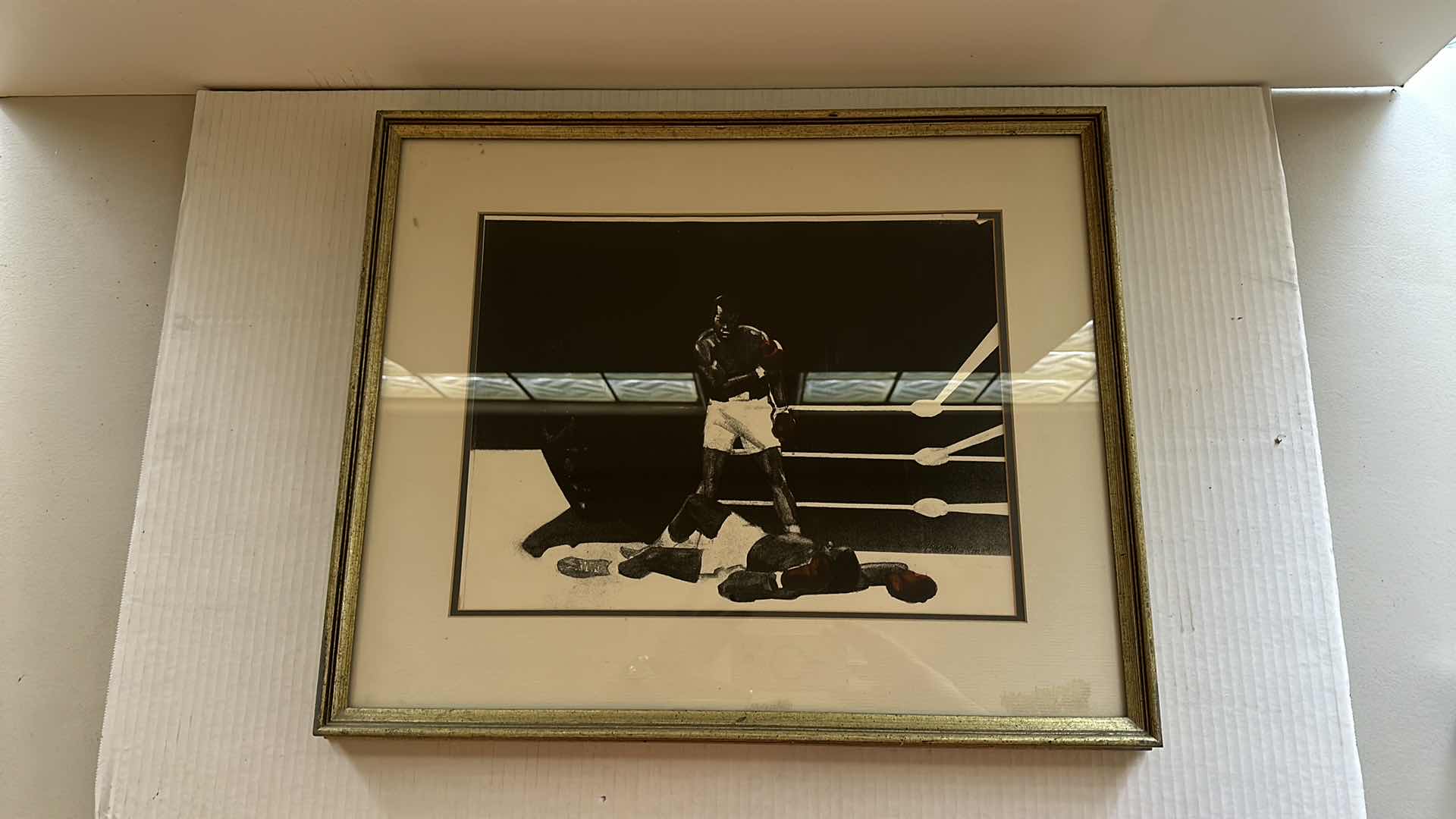 Photo 2 of COLLIER ART CORPORATION COA “ALI” LITHOGRAPH 23” X 19”