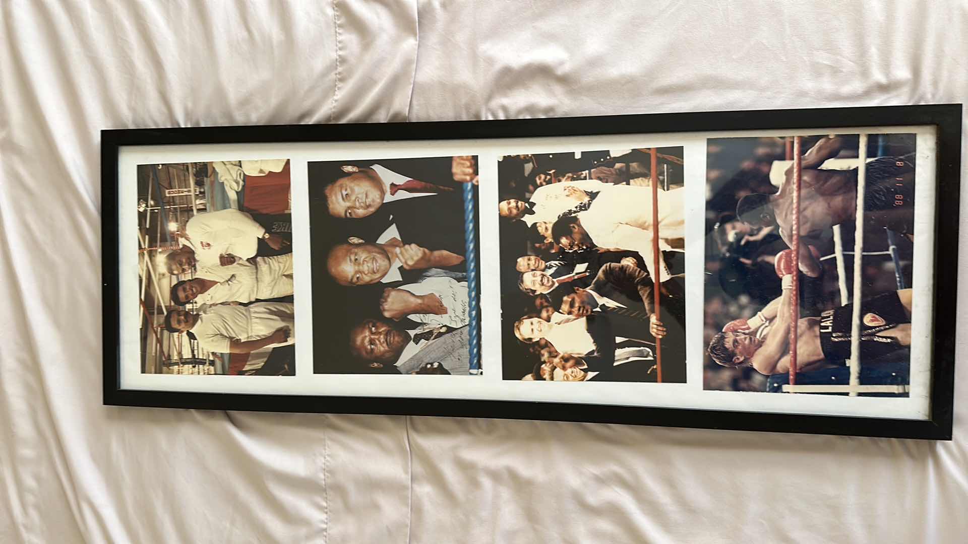 Photo 7 of 2- FRAMED PICTURES OF FAMOUS BOXING LEGENDS