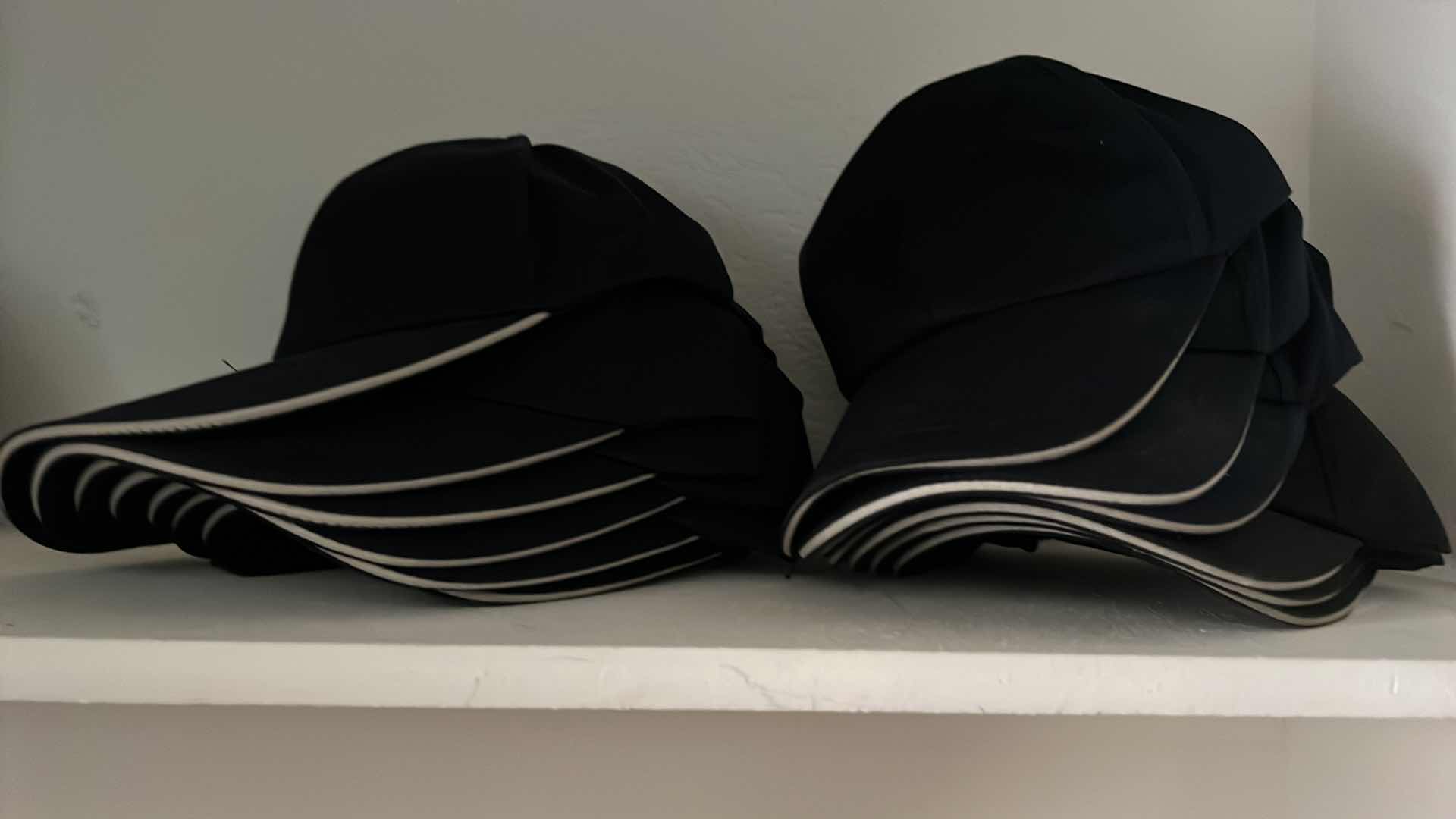 Photo 1 of BRAND NEW BLACK BASEBALL CAPS