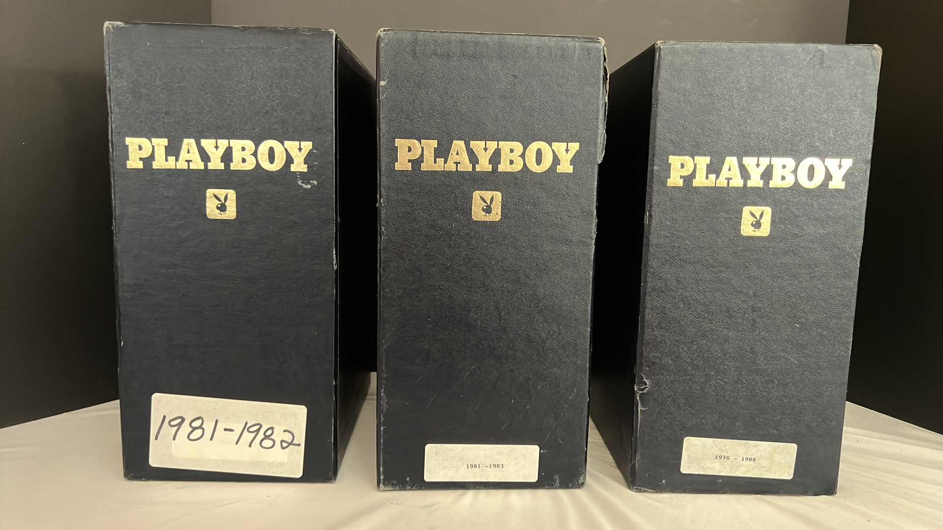 Photo 1 of 3-BOXES W PLAYBOY & ENTERTAINMENT MAGAZINES