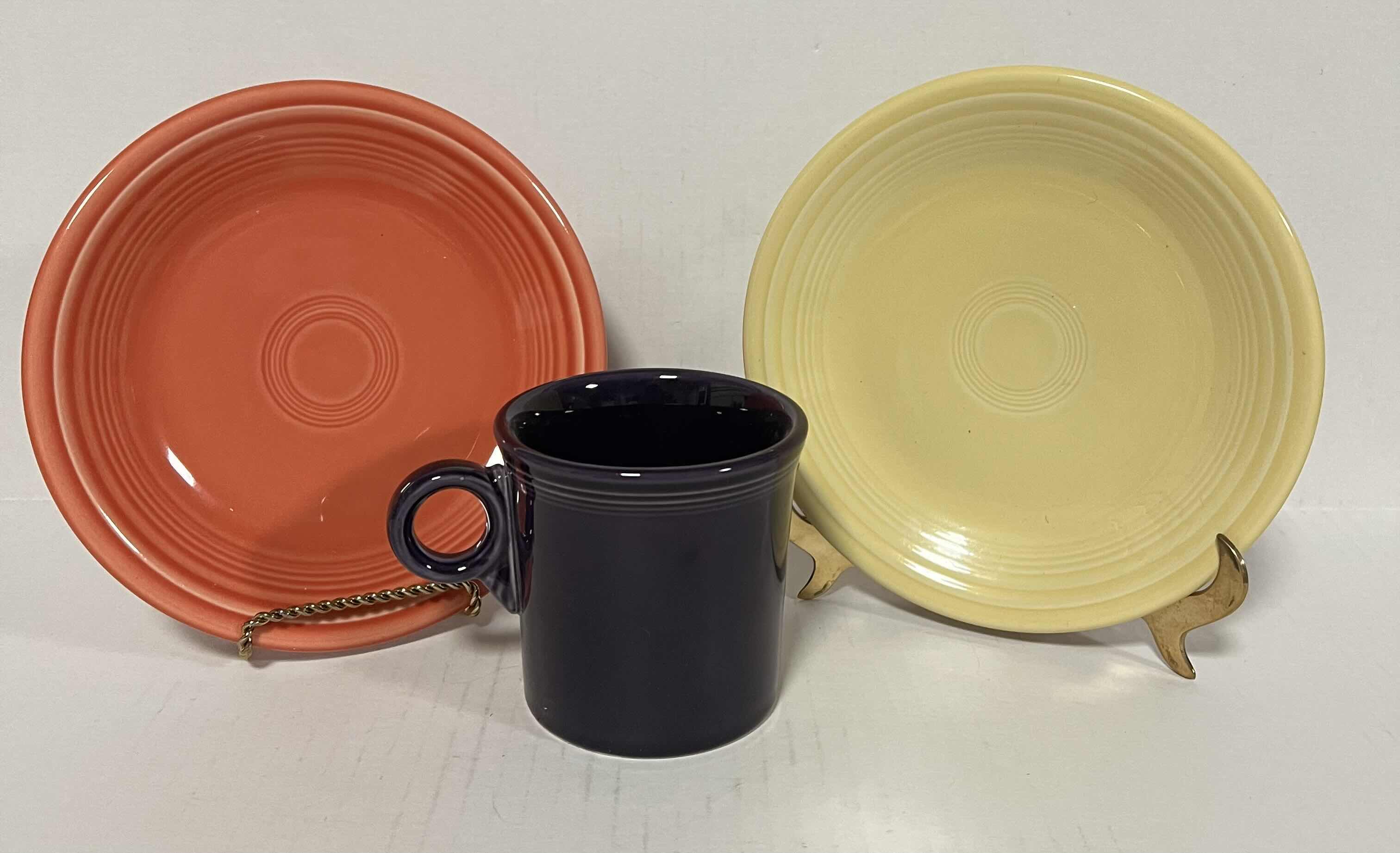 Photo 1 of 3-HLC FIESTAWARE COFFE MUG, BREAD PLATES. ASSORTED COLORS.