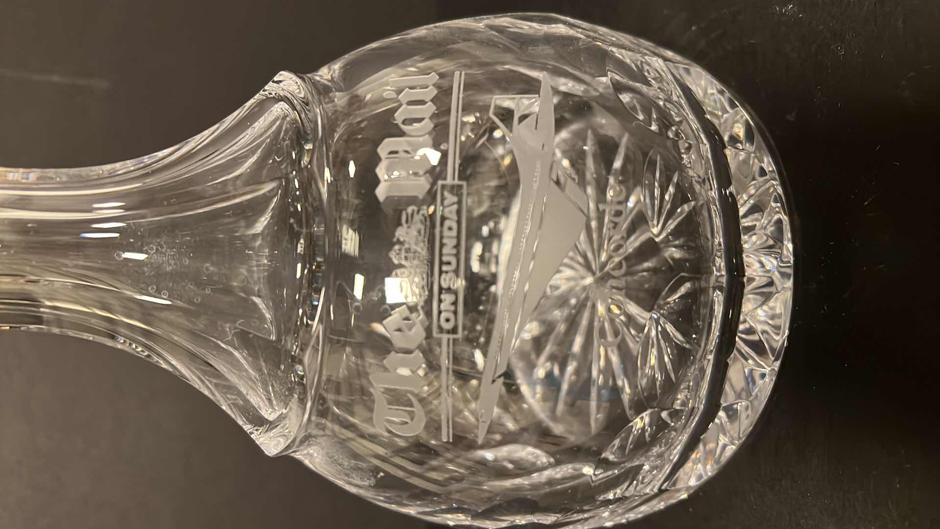 Photo 1 of  BRITSIH AIRWAYS CONCORDE WATERFORD CRYSTAL DÉCANTER 8.5”