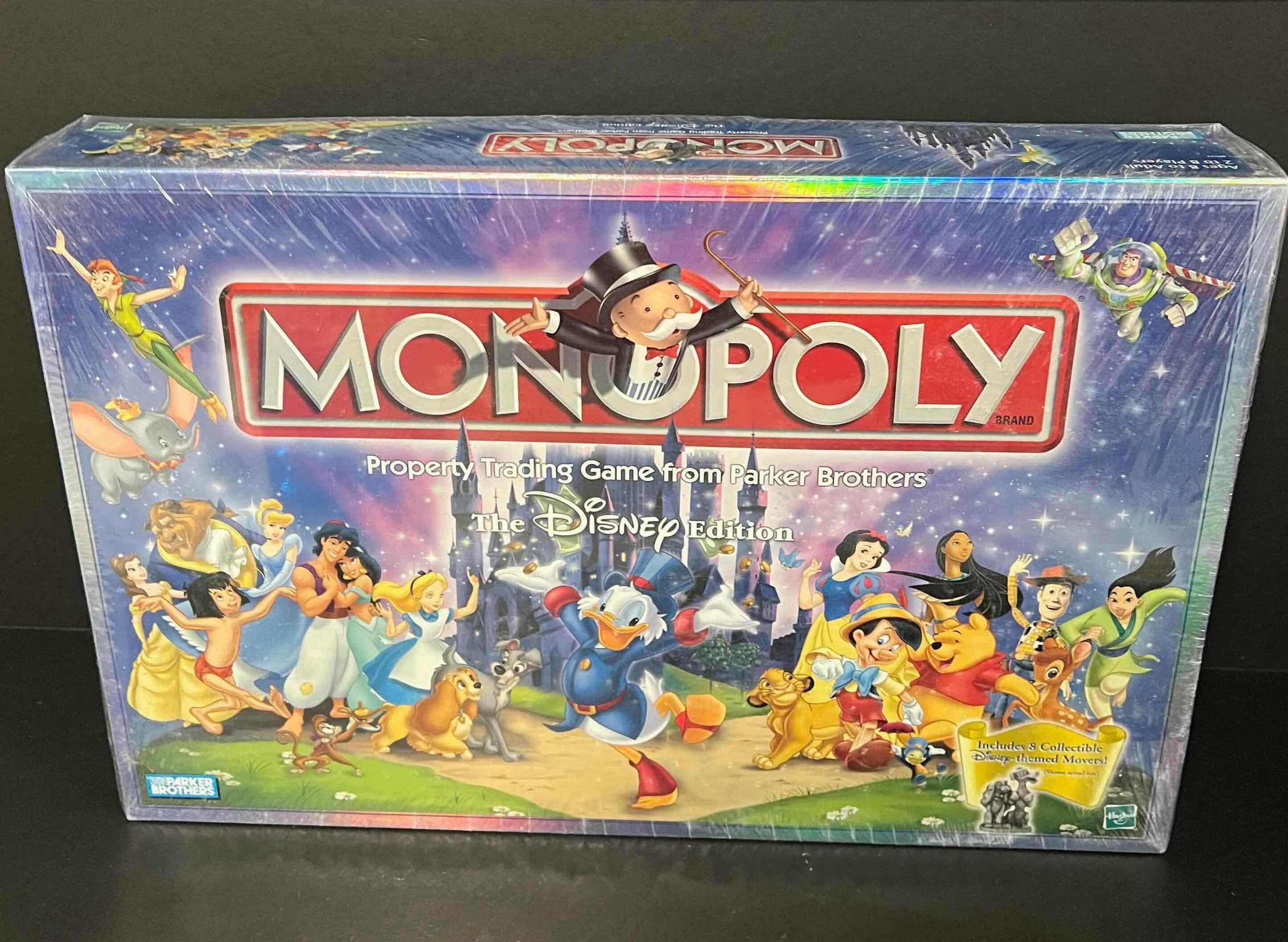 Photo 1 of NIB DISNEY MONOPOLY AND WIN LOSE OR DRAW BOARD GAMES