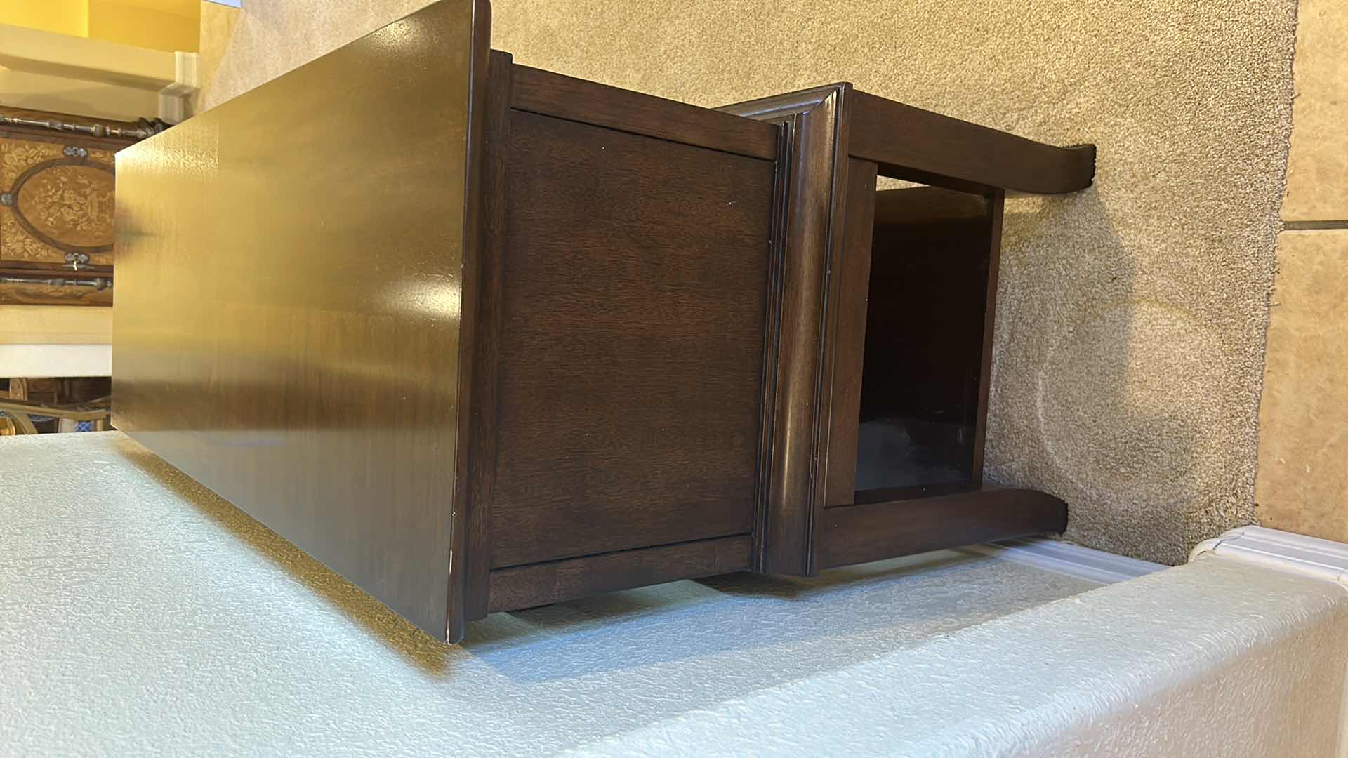 Photo 2 of WALNUT CONSOLE TABLE 50 X 18 H 32