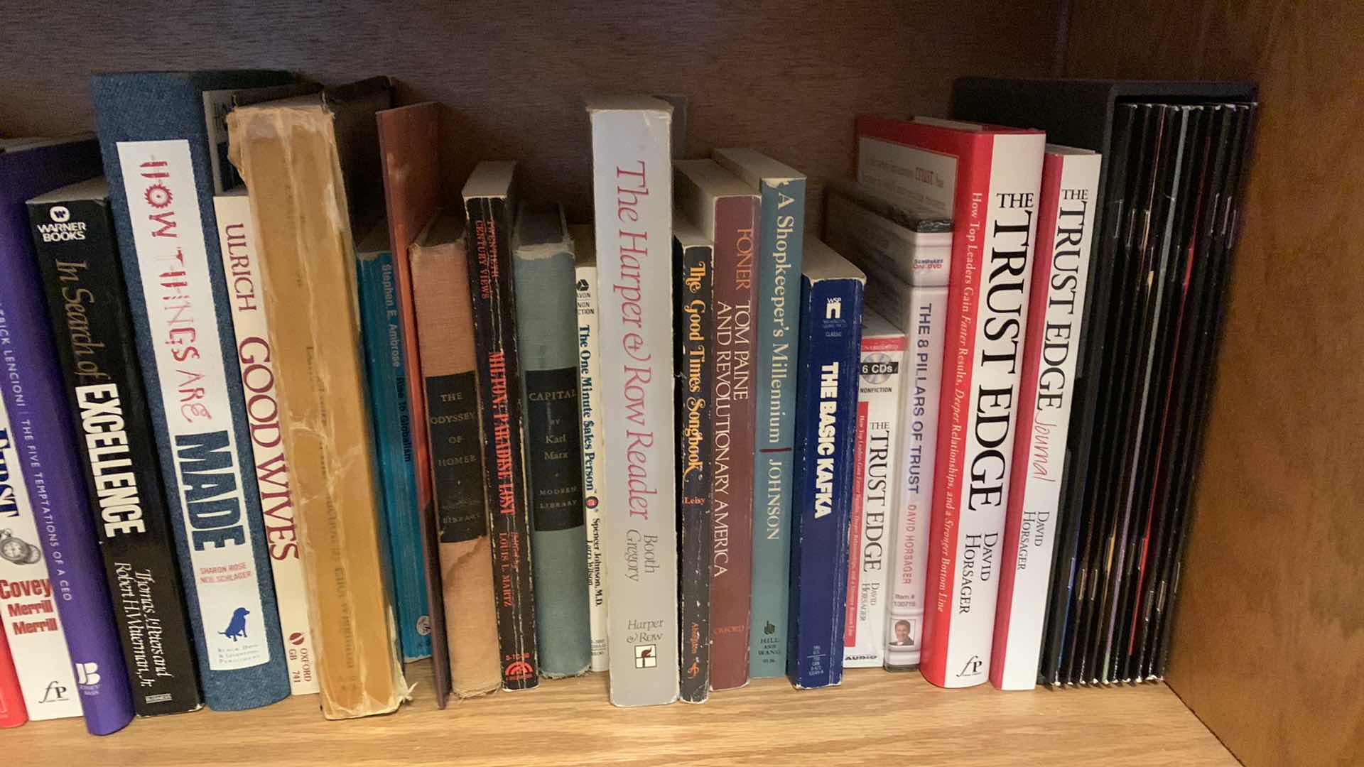 Photo 3 of CONTENTS OF BOOKCASE SHELF-BOOKS (VARIOUS TITLE & AUTHORS)