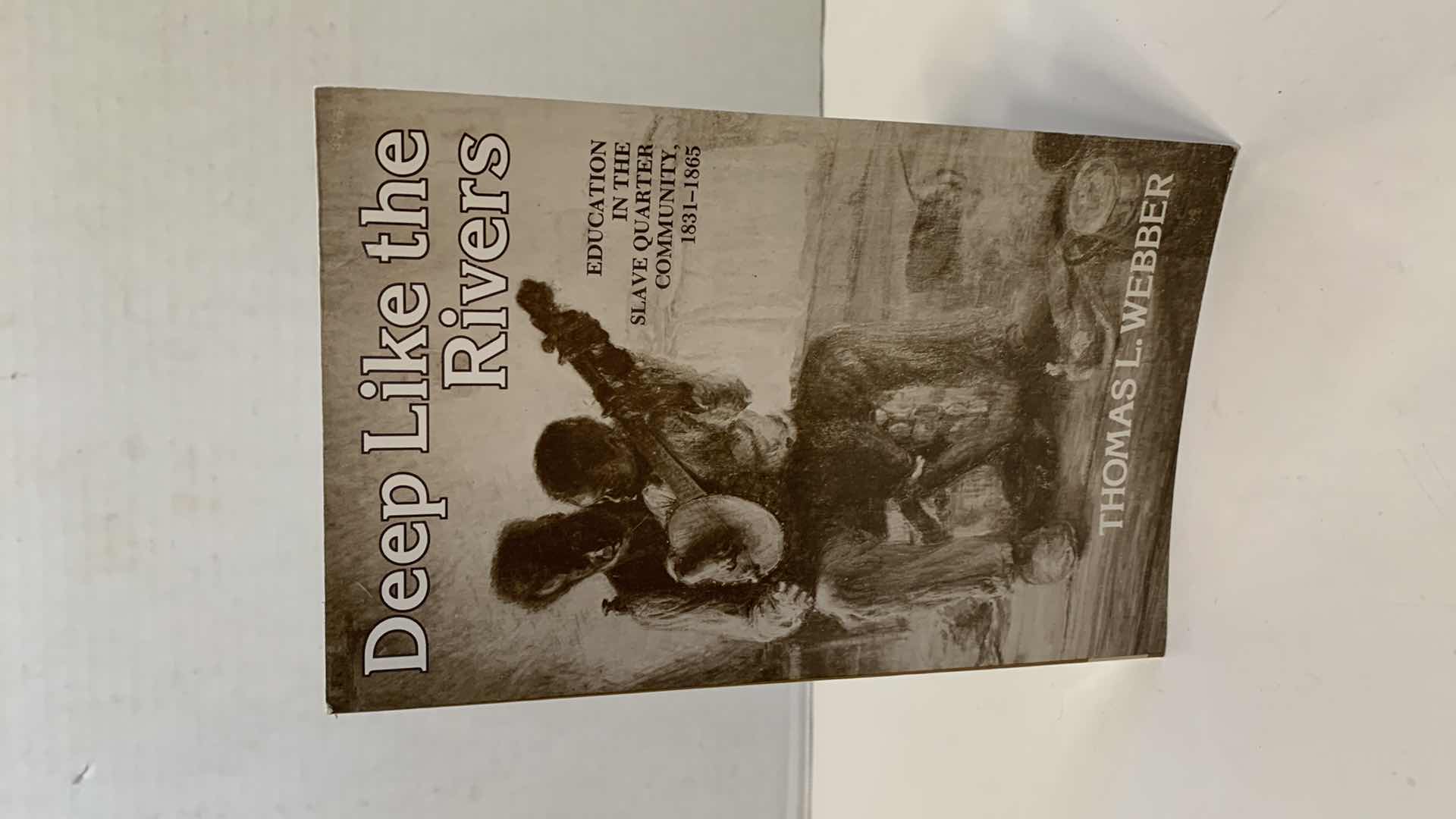 Photo 1 of DEEP LIKE THE RIVERS BY THOMASVL. WEBBER PAPERBACK BOOK