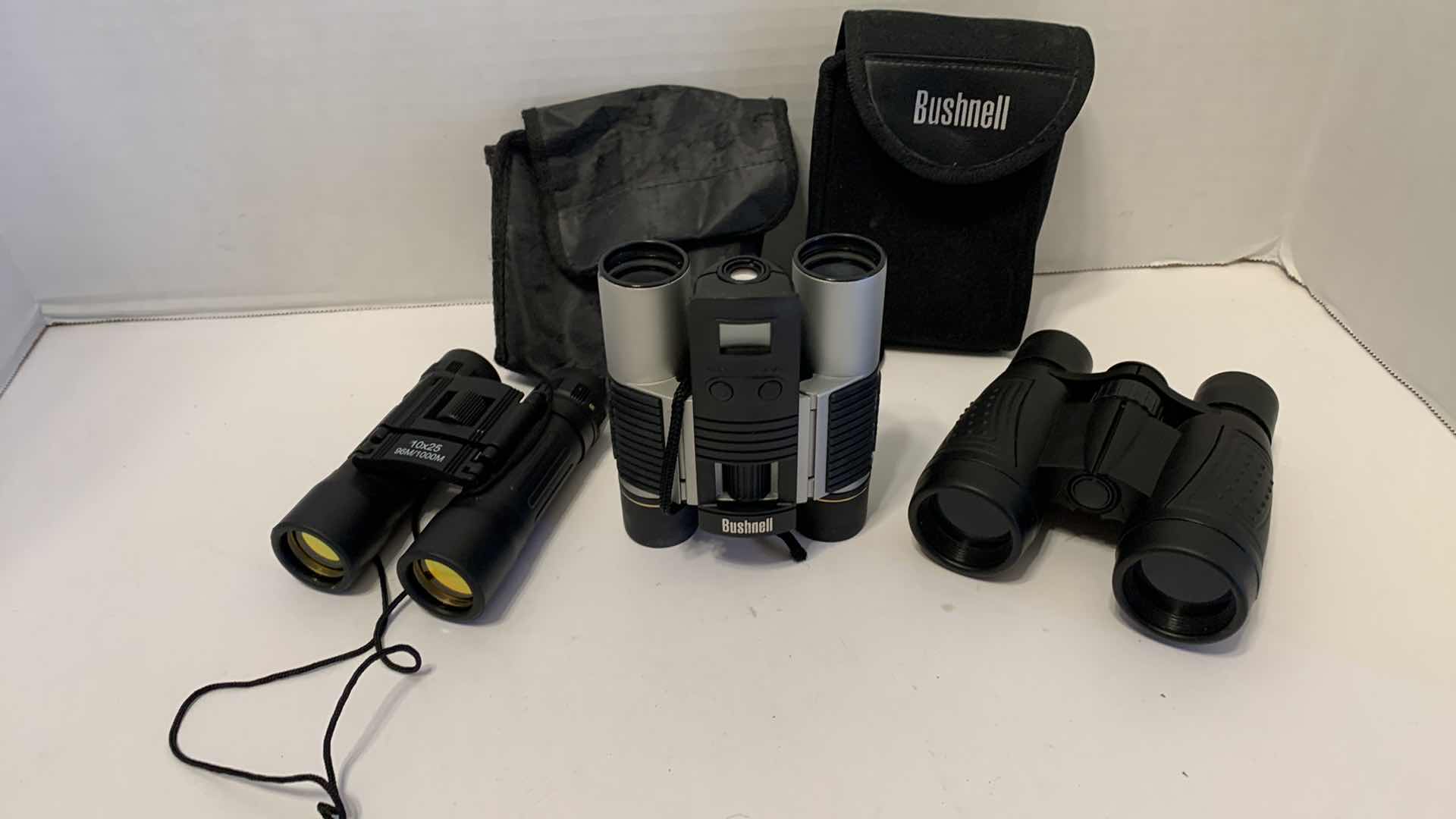 Photo 1 of BUSHNELL IMAGEVIEW SD SLOT BINOCULAR WITH VGA CAMERA AND TWO OTHER PAIRS