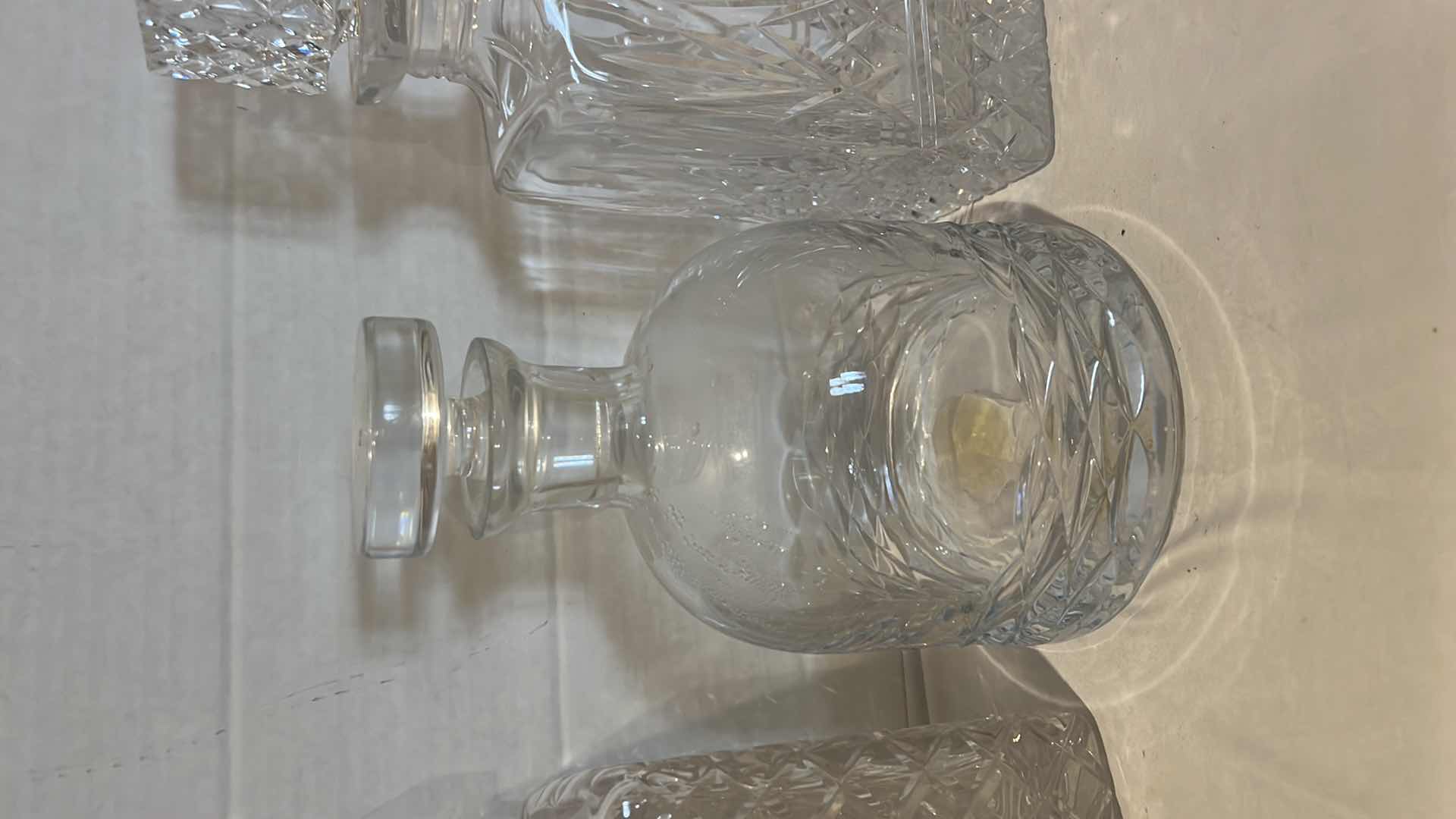 Photo 3 of 3-CRYSTAL DECANTERS