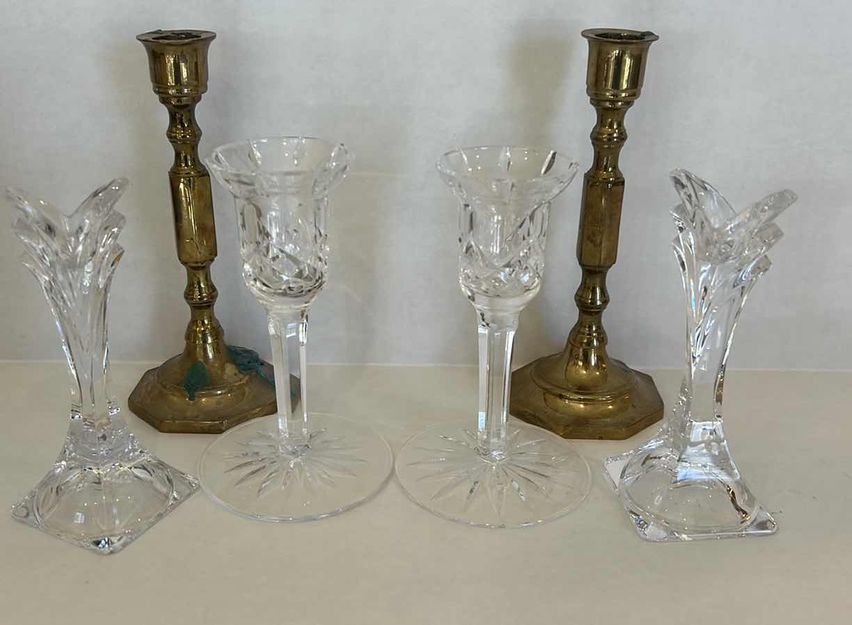 Photo 1 of 6 CANDLE HOLDERS TALLEST H7”