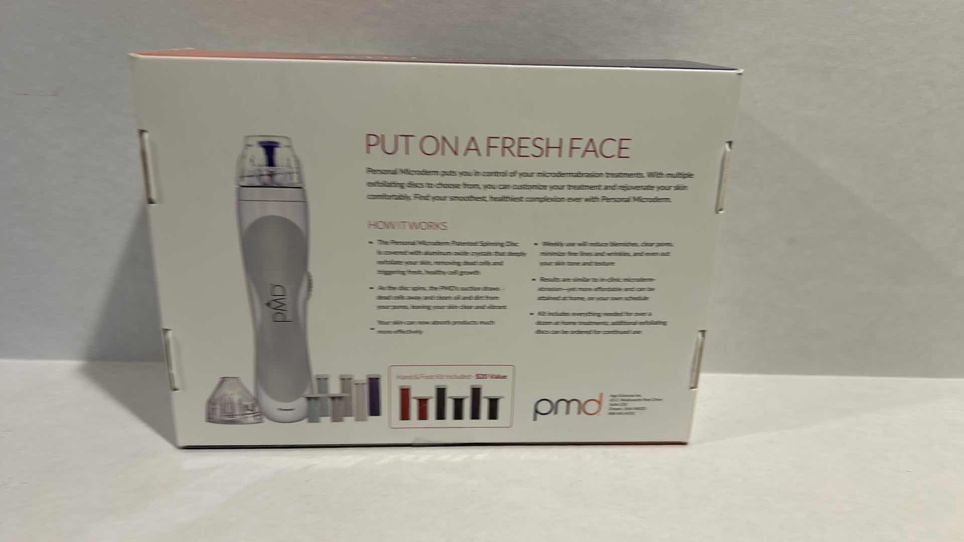 Photo 2 of NEW SEALED PMD PERSONAL MICRODERMABRASION DEVICE.