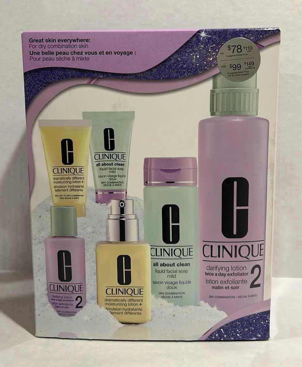 Photo 1 of NIB 6-PC GREAT SKIN EVERYWHERE SKIN CARE GIFT SET FOR DRY & COMBINATION SKIN TYPES