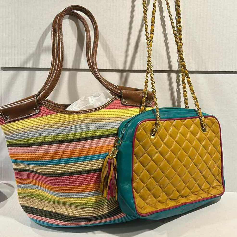 Photo 1 of 2-COLORFUL SHOULDER HANDBAGS