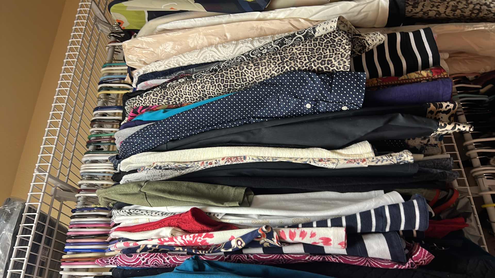 Photo 4 of CONTENTS OF PRIMARY CLOSET RACK-WOMEN'S CLOTHES (APPROX SIZE XL-2x)