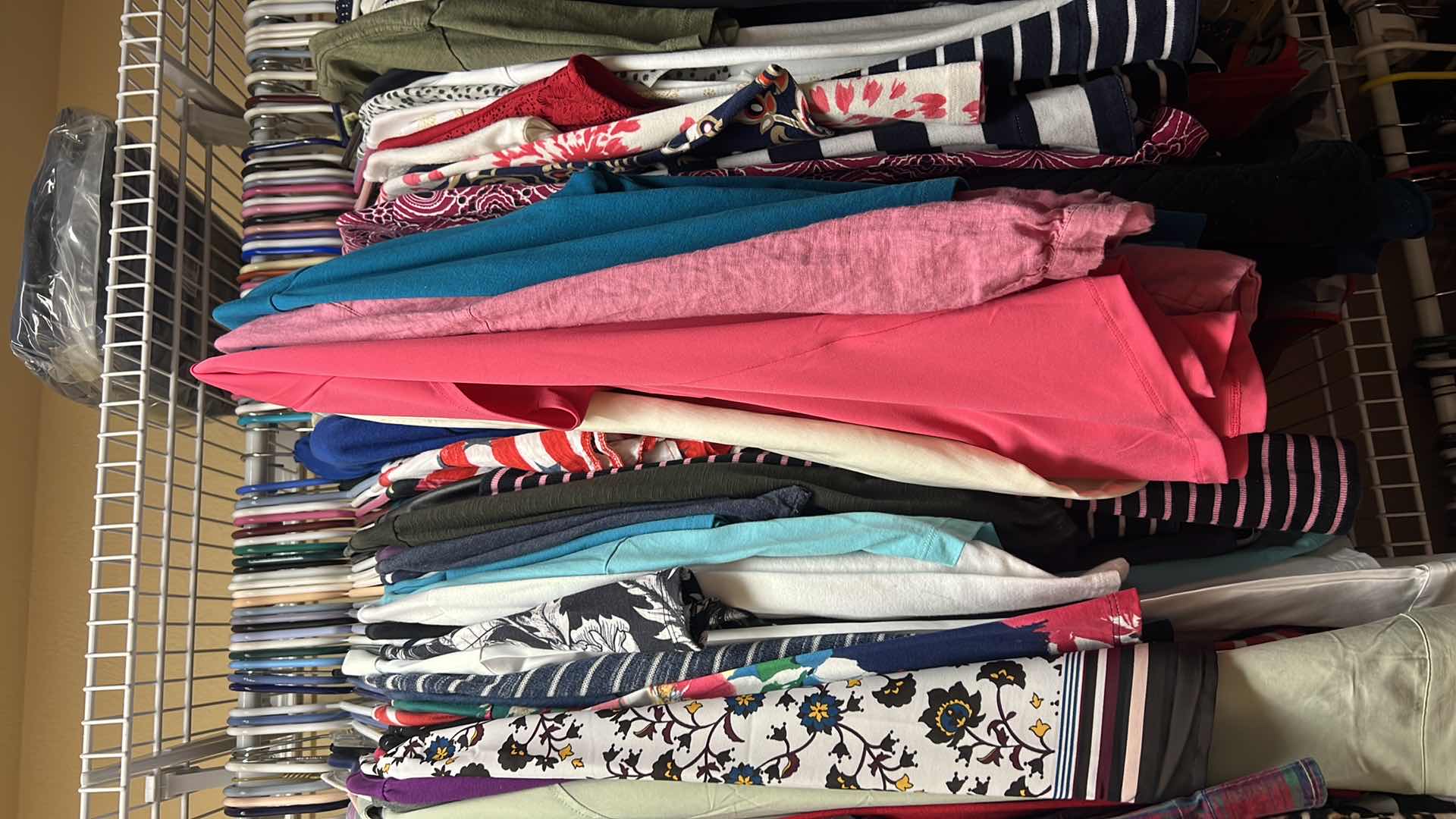 Photo 3 of CONTENTS OF PRIMARY CLOSET RACK-WOMEN'S CLOTHES (APPROX SIZE XL-2x)