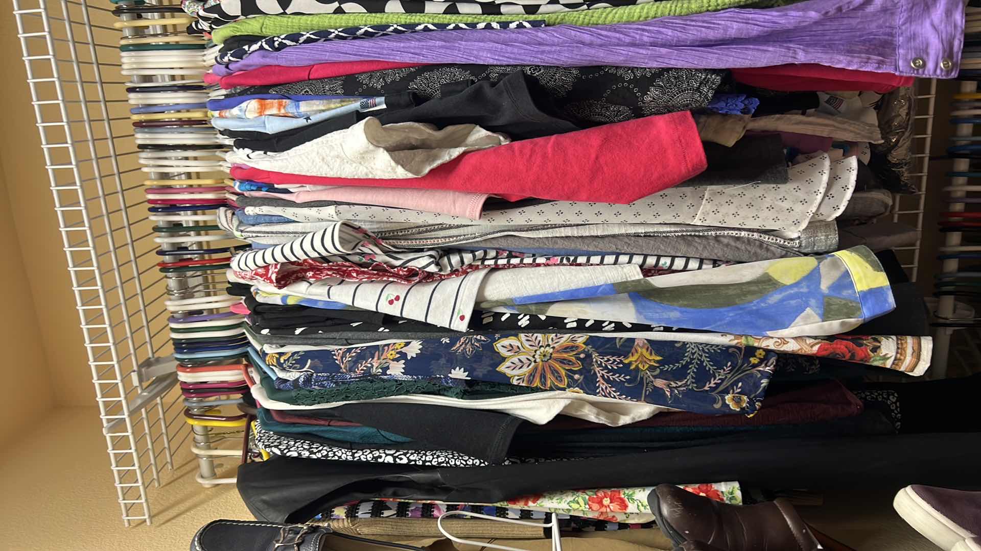 Photo 2 of CONTENTS OF PRIMARY CLOSET RACK-WOMEN'S CLOTHES (APPROX SIZE XL-2x)