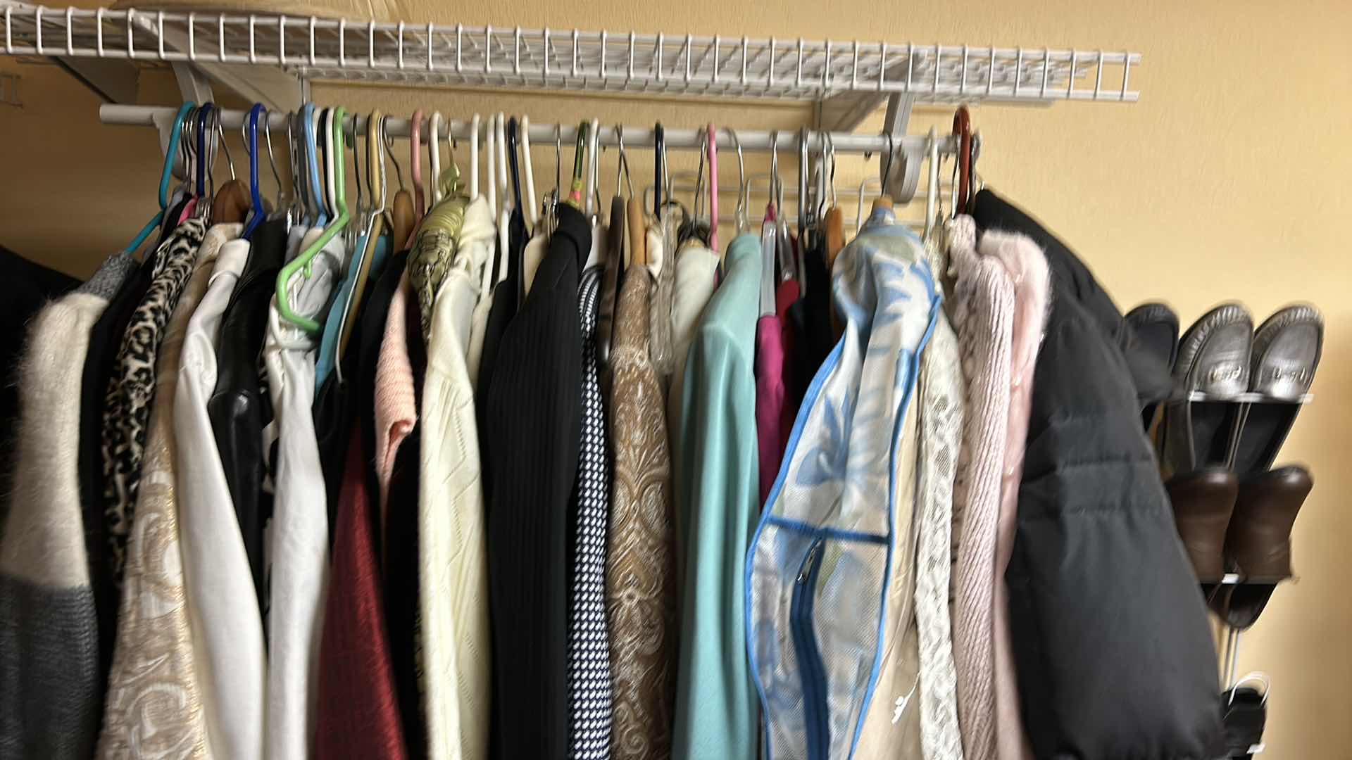 Photo 1 of WOMENSWEAR- RACK OF CLOTHING ALL SIZES